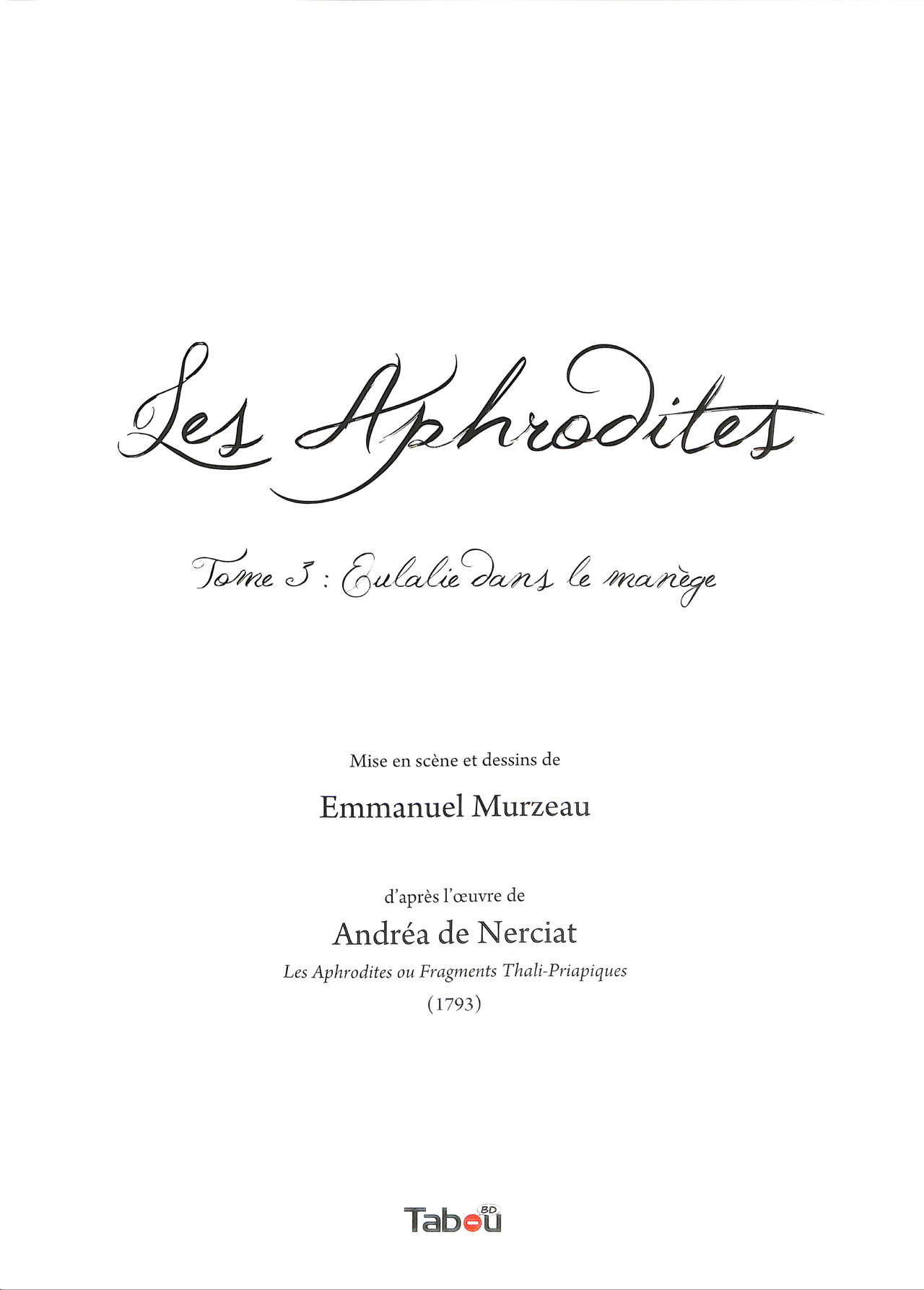 Les Aphrodites - Volume 3 numero d'image 3