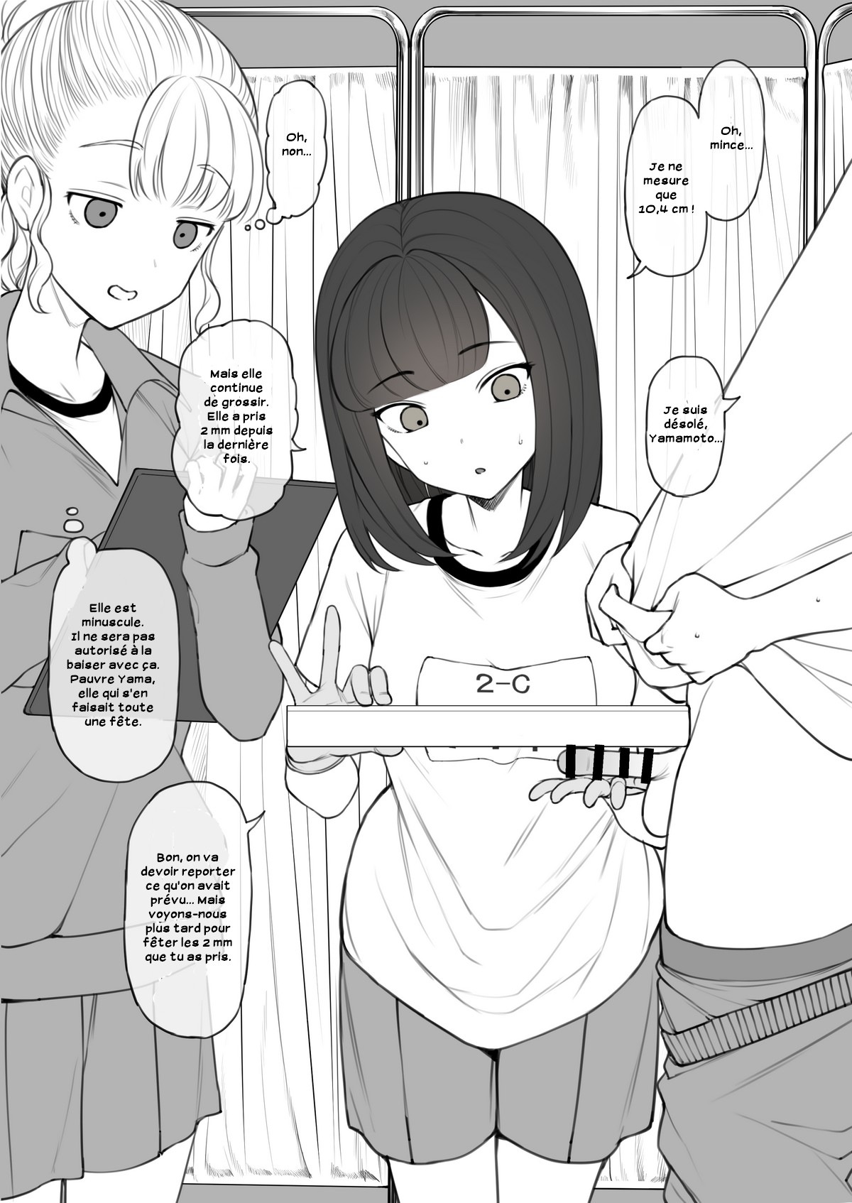 Penis no Dekasa de Subete ga Kimaru Sekai de Sochin no Boku ga Kisekiteki ni Te ni Ireta Kanojo wa Touzen no You ni Dekachin ni Netorarete Owaru numero d'image 2