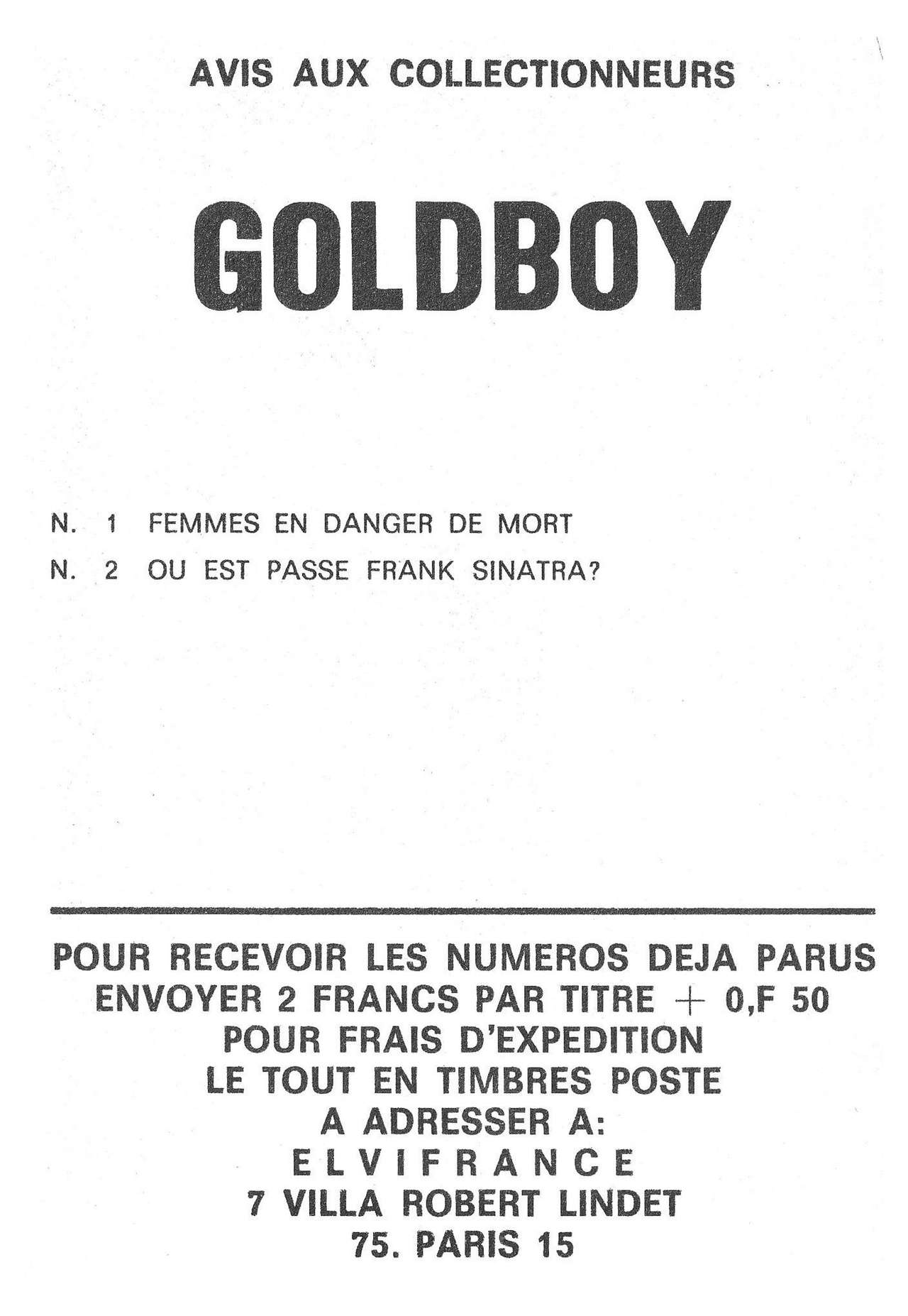 Elvifrance - Goldboy - T03 - Un Cercueil pour Tous numero d'image 3