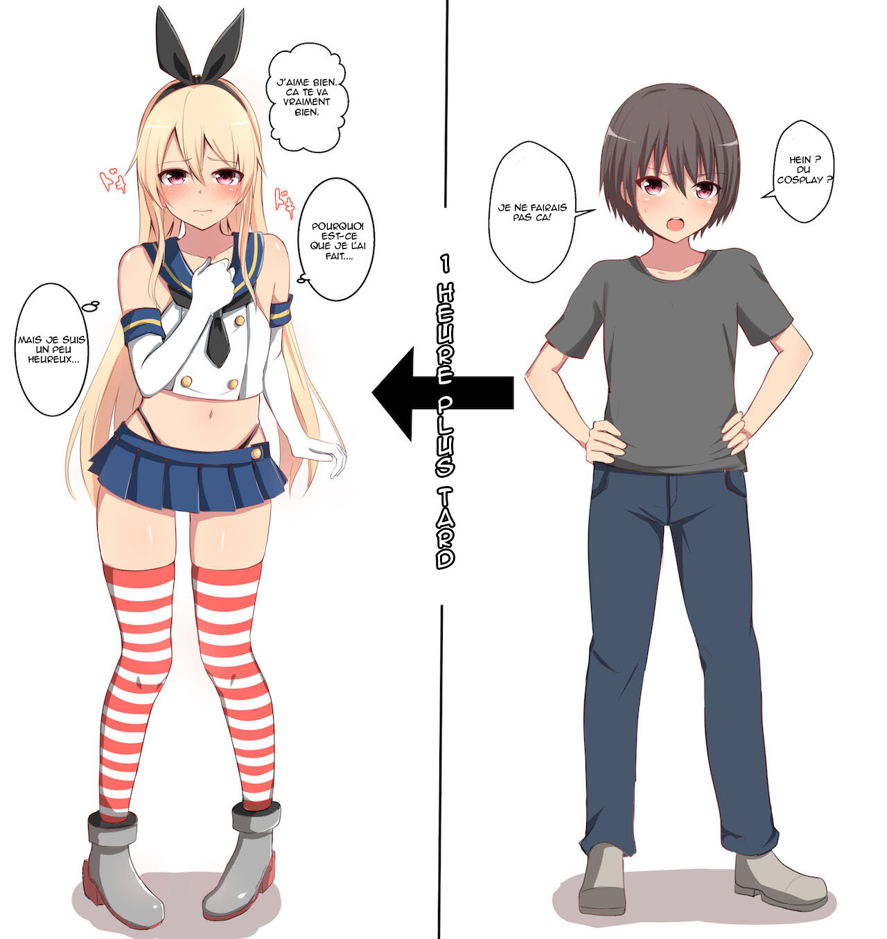 Suunengo ni Kokoro mo Karada mo Rippa na Shimakaze-kun ni Nacchau Shounen