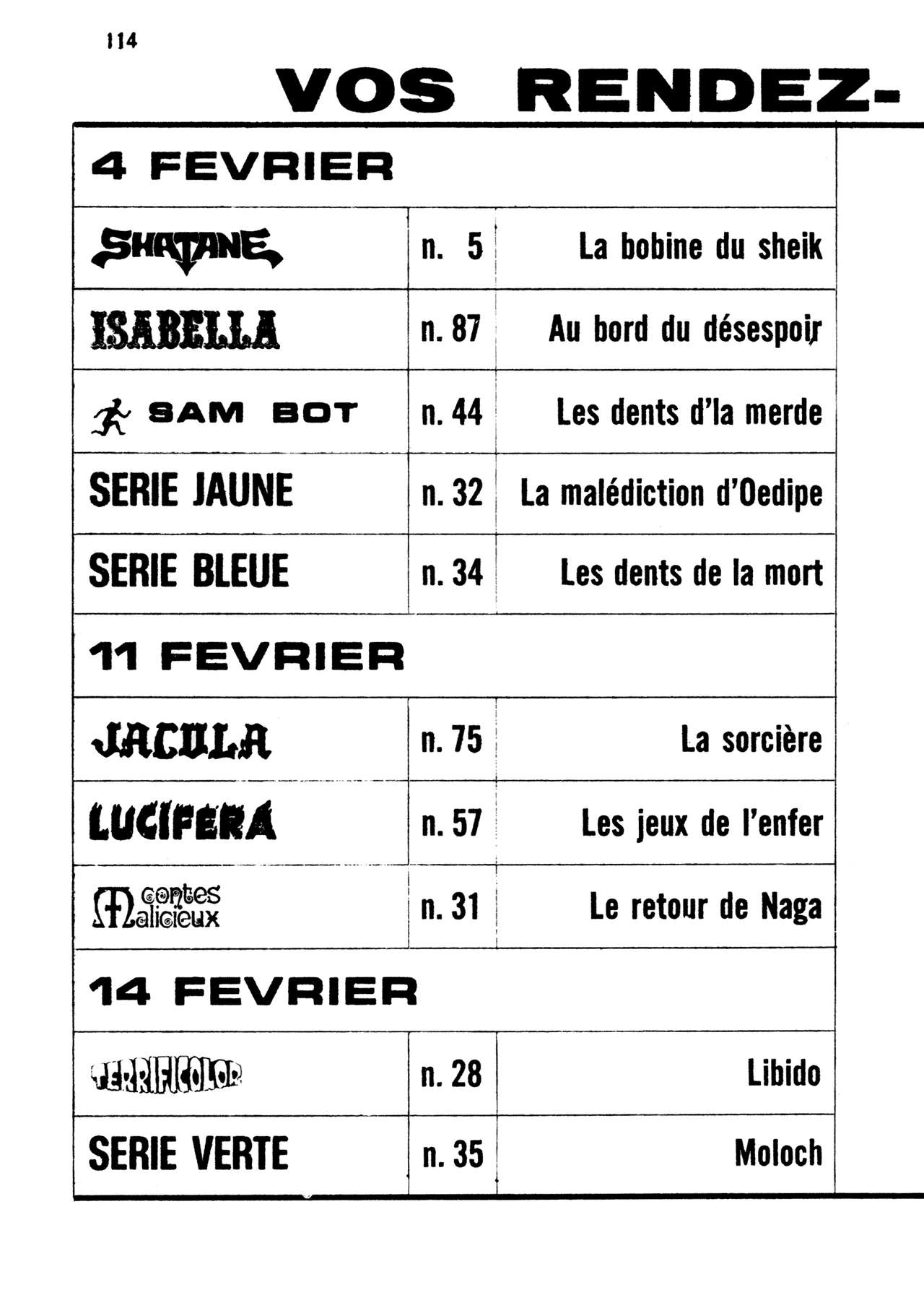 Elvifrance - Karzan - 06 - Février 1977 numero d'image 113