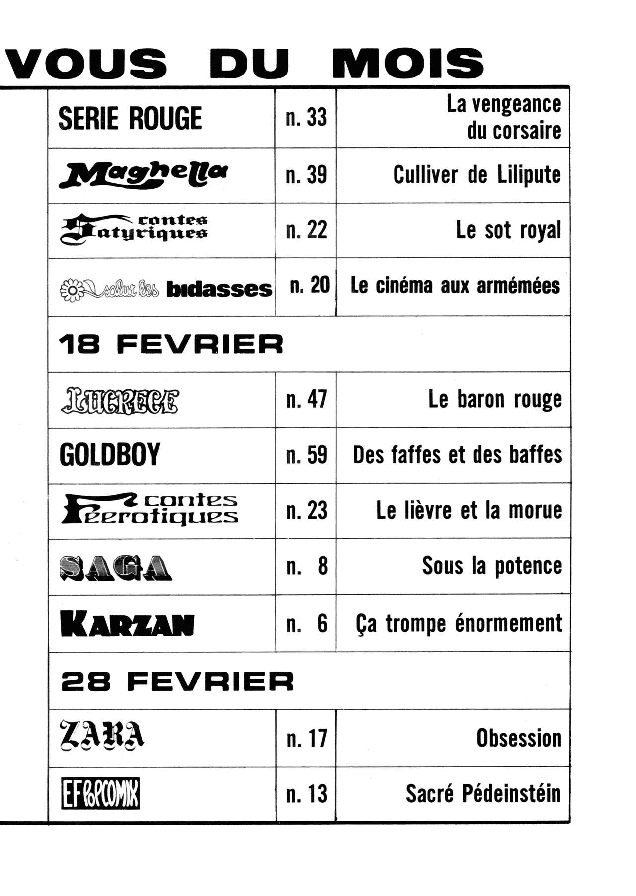 Elvifrance - Karzan - 06 - Février 1977 numero d'image 114