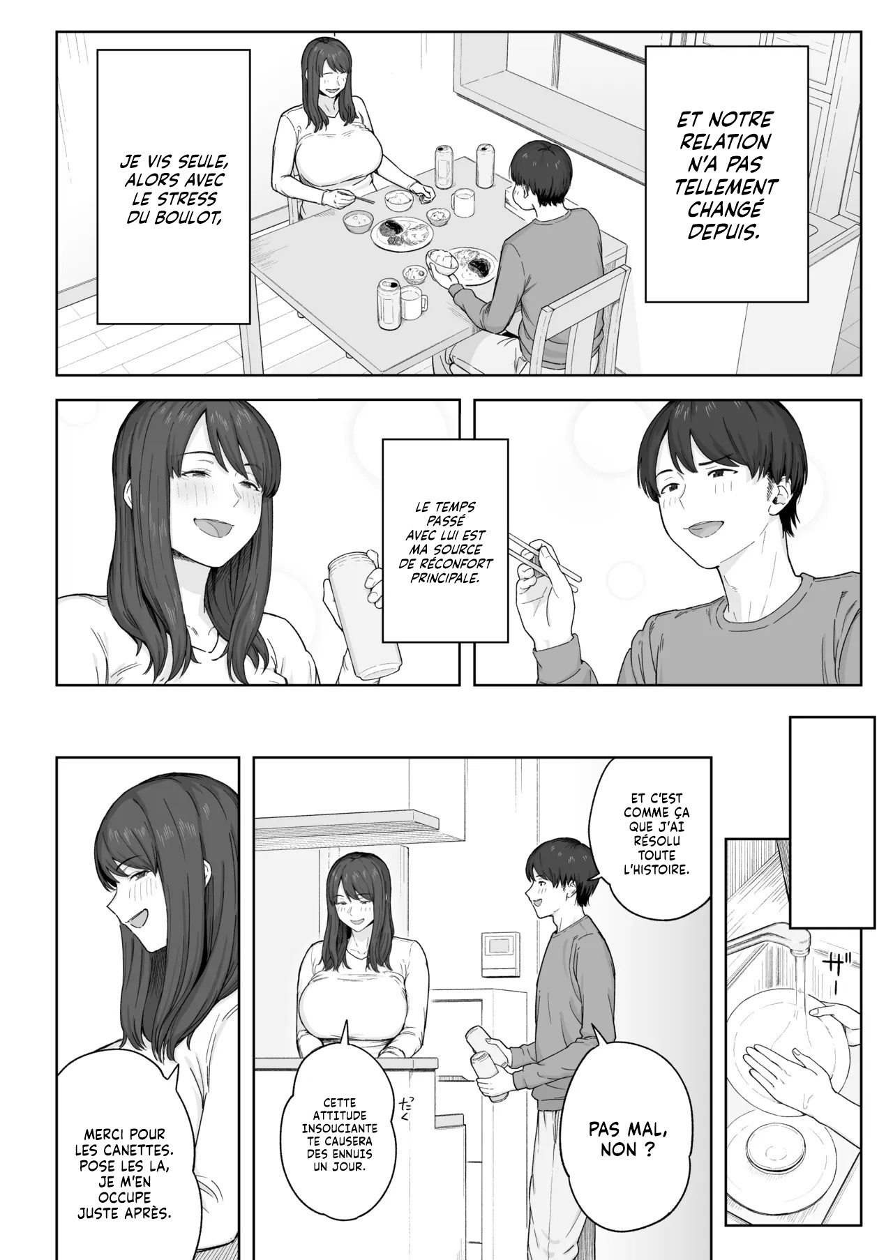 Yuuhan no Ato wa Oba-chan to...  Passer du temps avec ma Tante apres le diner numero d'image 4