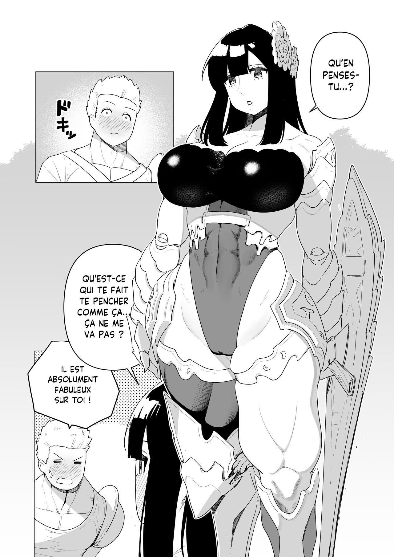 Tank Onna Kishi wa Dakaretai.  La Chevalière en Armure Lourde veut être Enlacée numero d'image 26