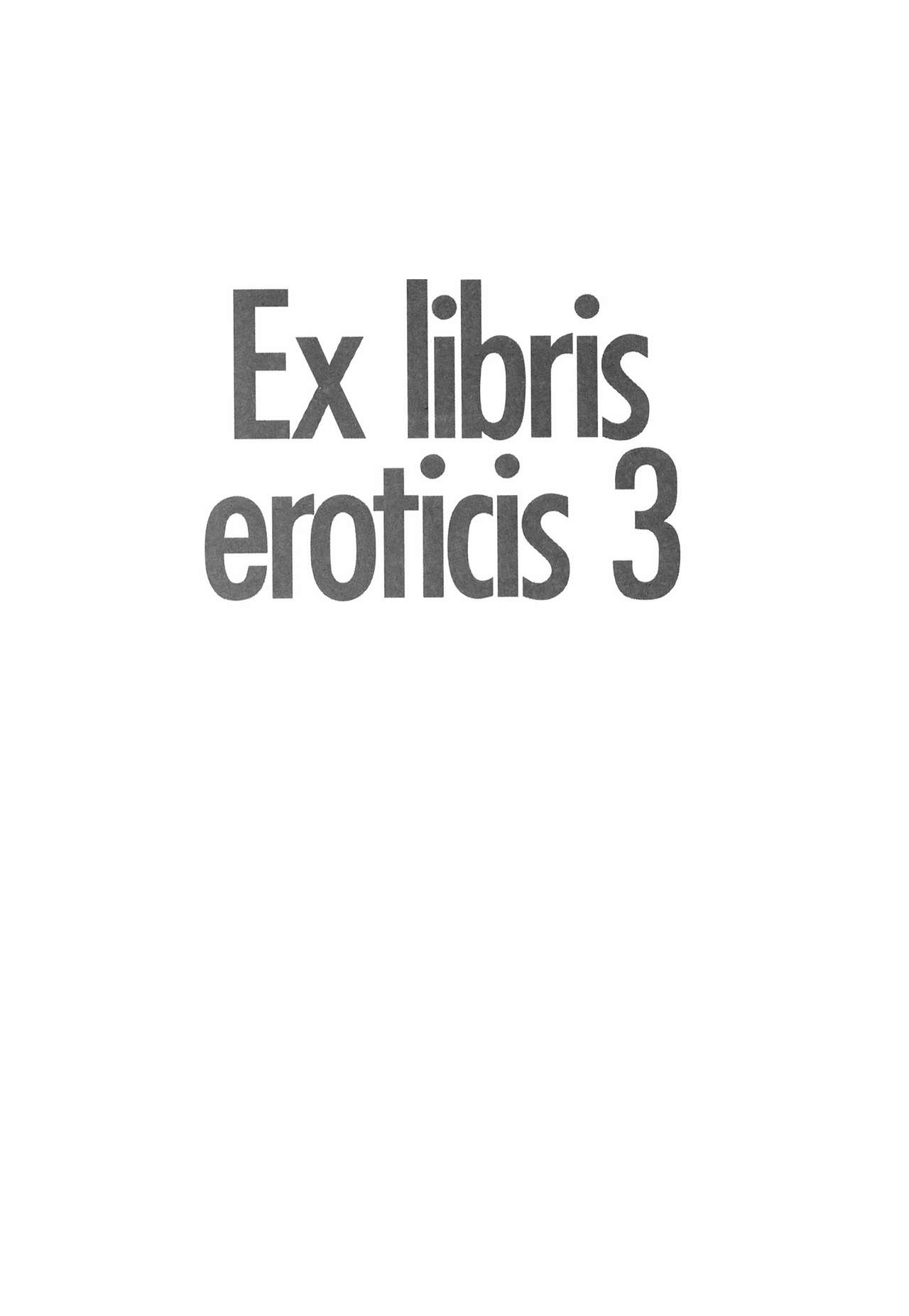 Ex libris erotics 3 numero d'image 2