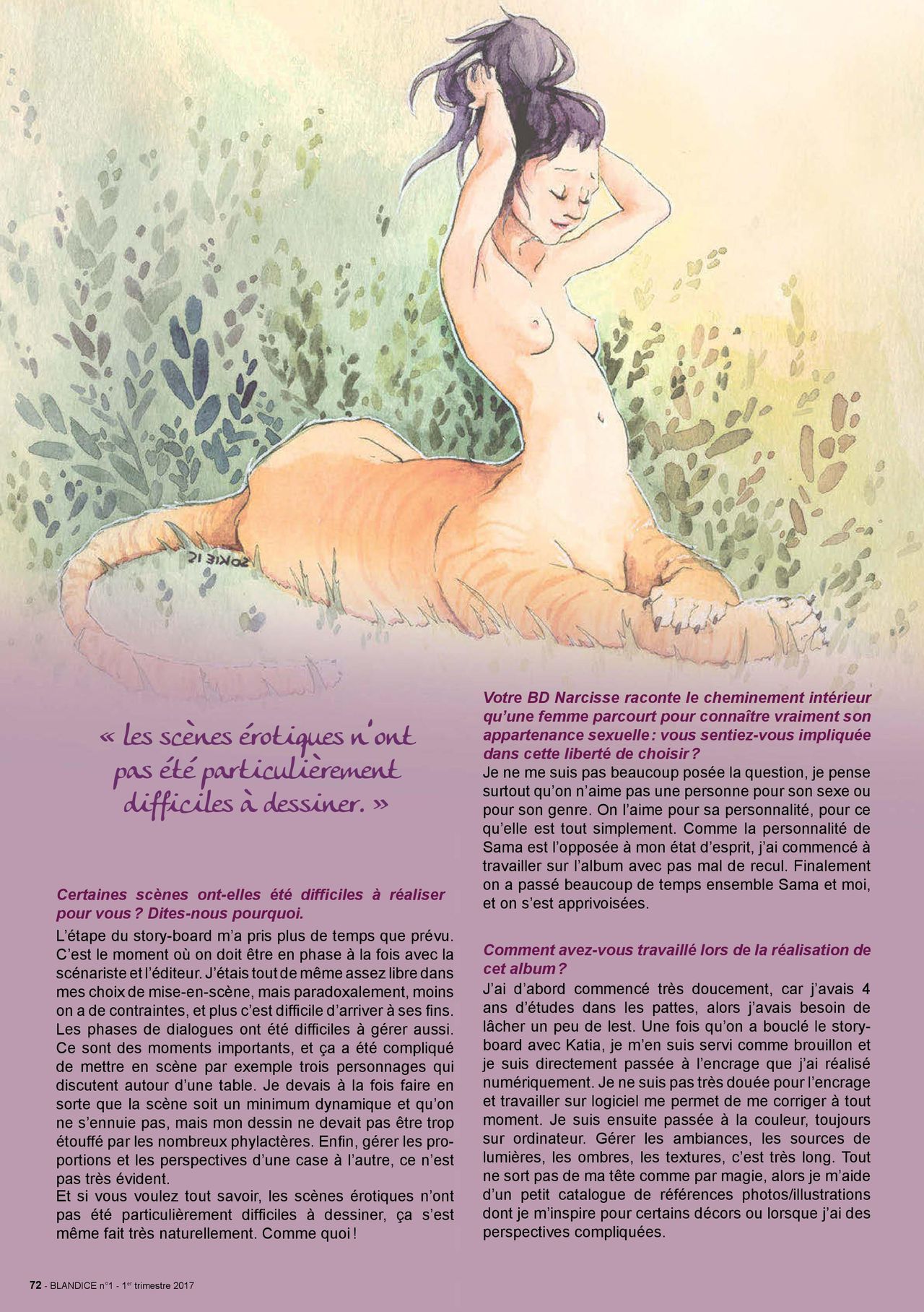 Blandice - 01 - Lart nouveau dans la bd numero d'image 73