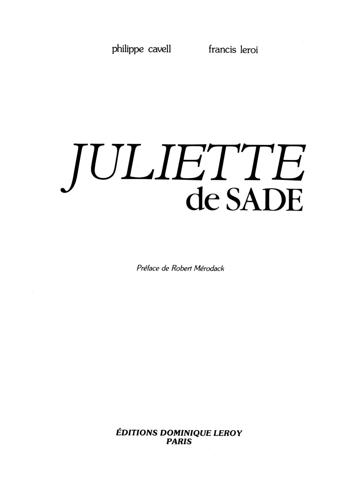 Juliette de Sade 1 numero d'image 5