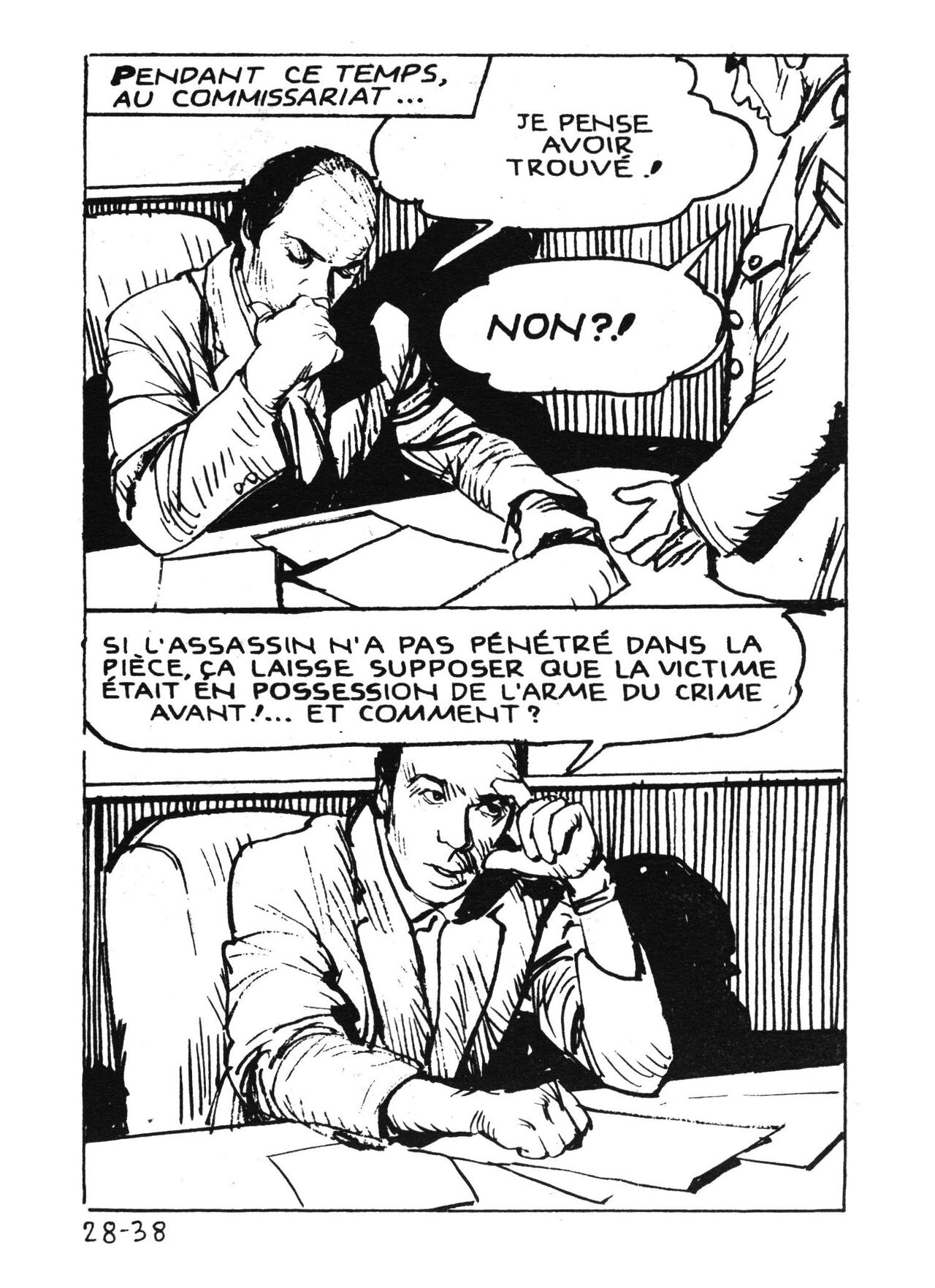 Série Blanche 28 - La farce du destin numero d'image 205