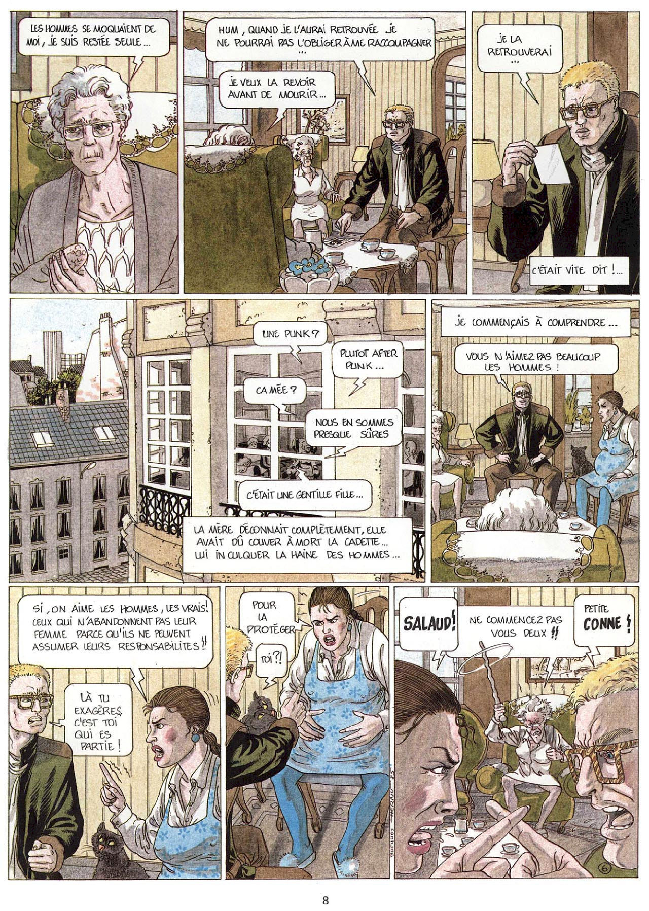 Une Aventure Fantastique de Alain Moreau - Volume 3 - Lamante religieuse numero d'image 9