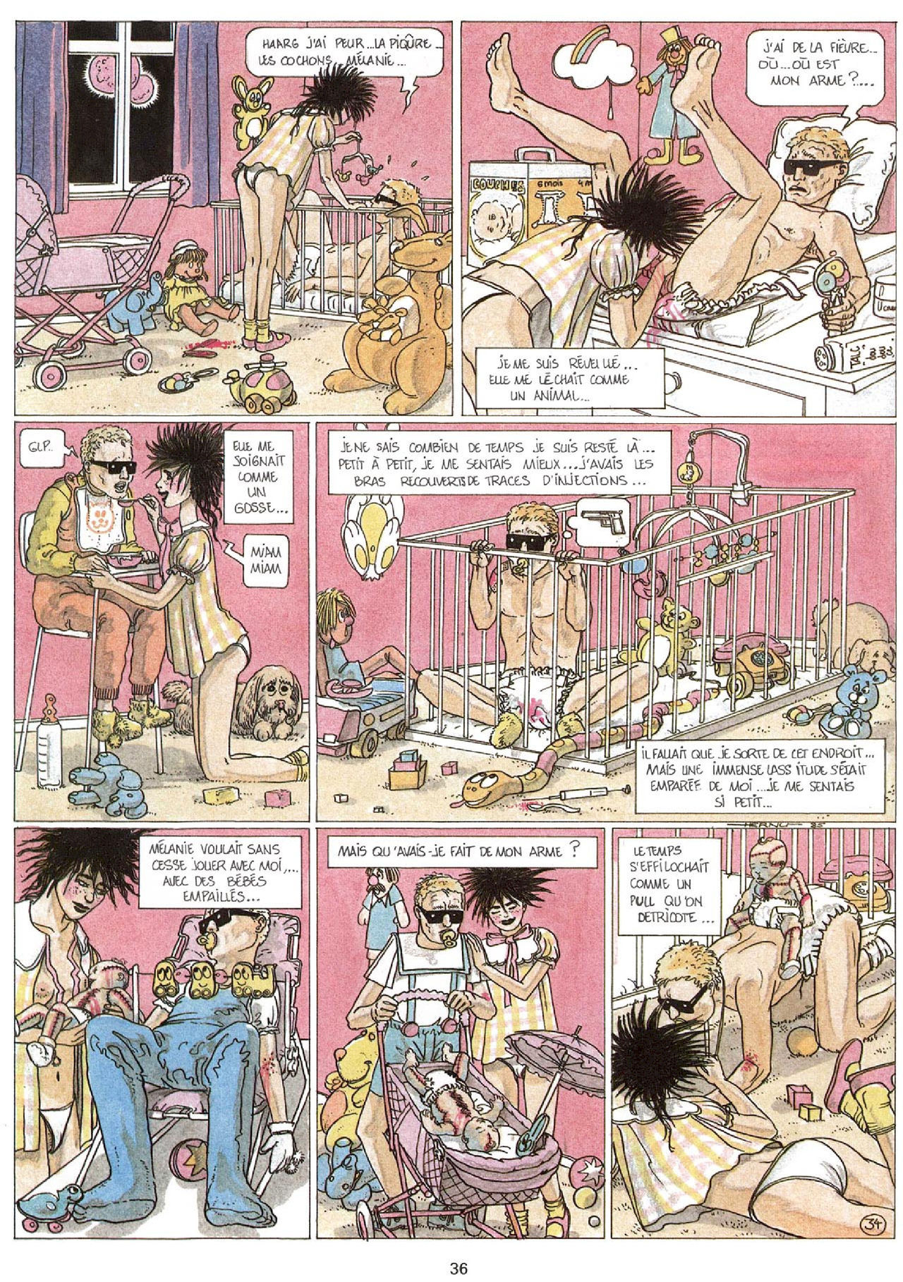 Une Aventure Fantastique de Alain Moreau - Volume 3 - Lamante religieuse numero d'image 37