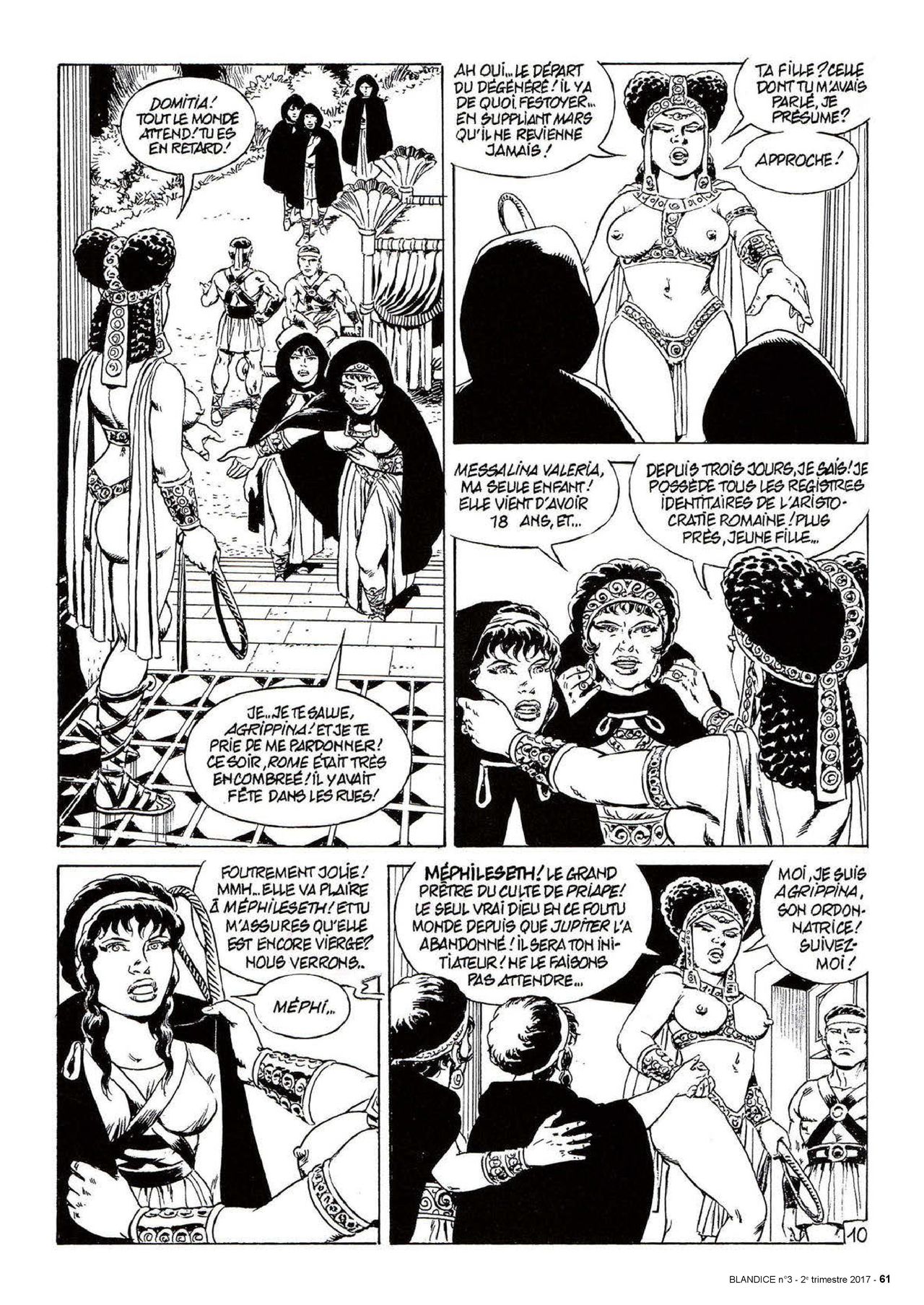 Blandice - 03 - La Rome antique dans la bd numero d'image 62