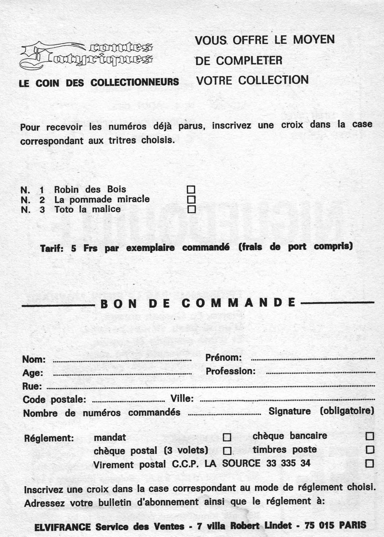 Elvifrance - Contes satyriques - 004 - Niguedouille numero d'image 3