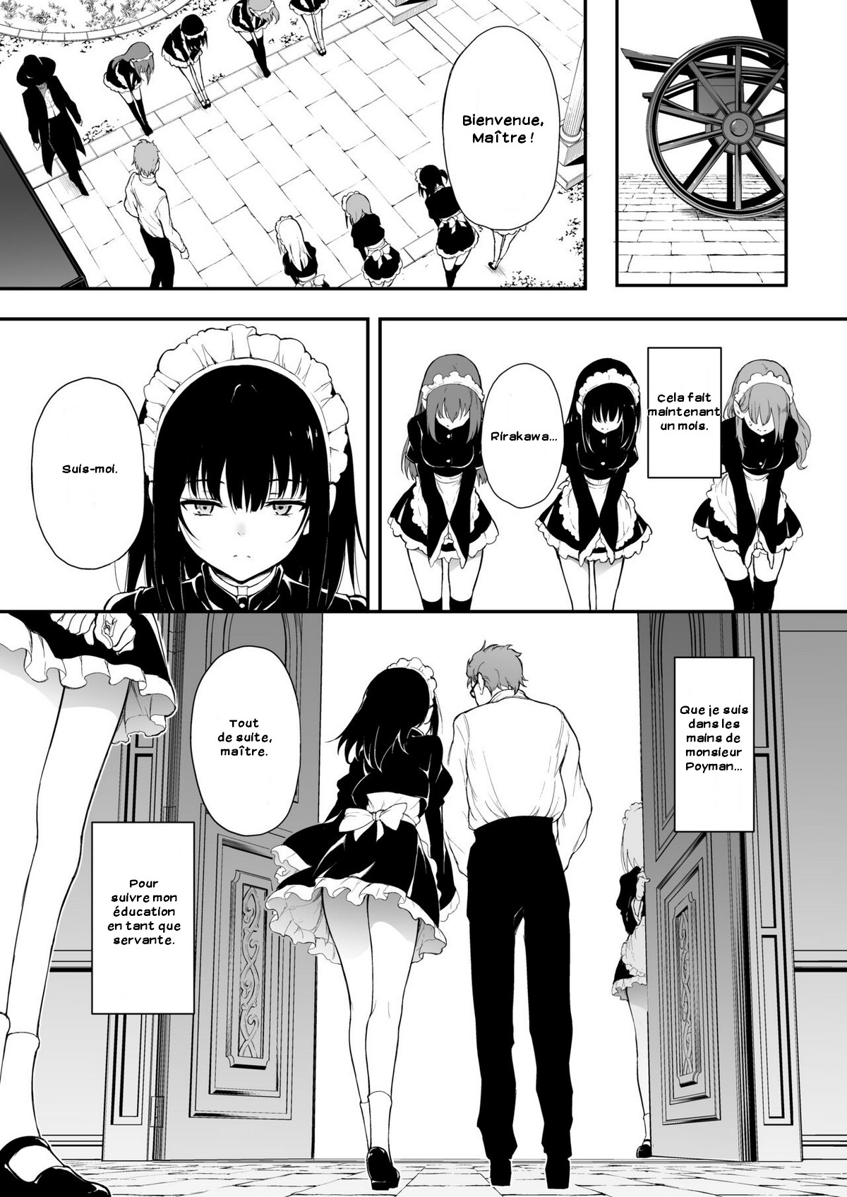 Maid Kyouiku. 2 -Botsuraku Kizoku Rurikawa Tsubaki- numero d'image 2