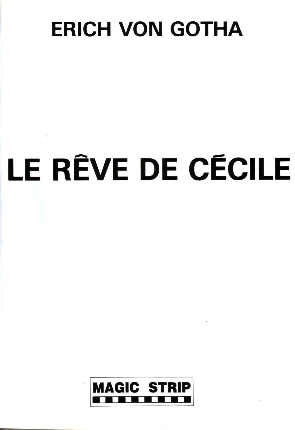 Le rêve de Cécile numero d'image 1