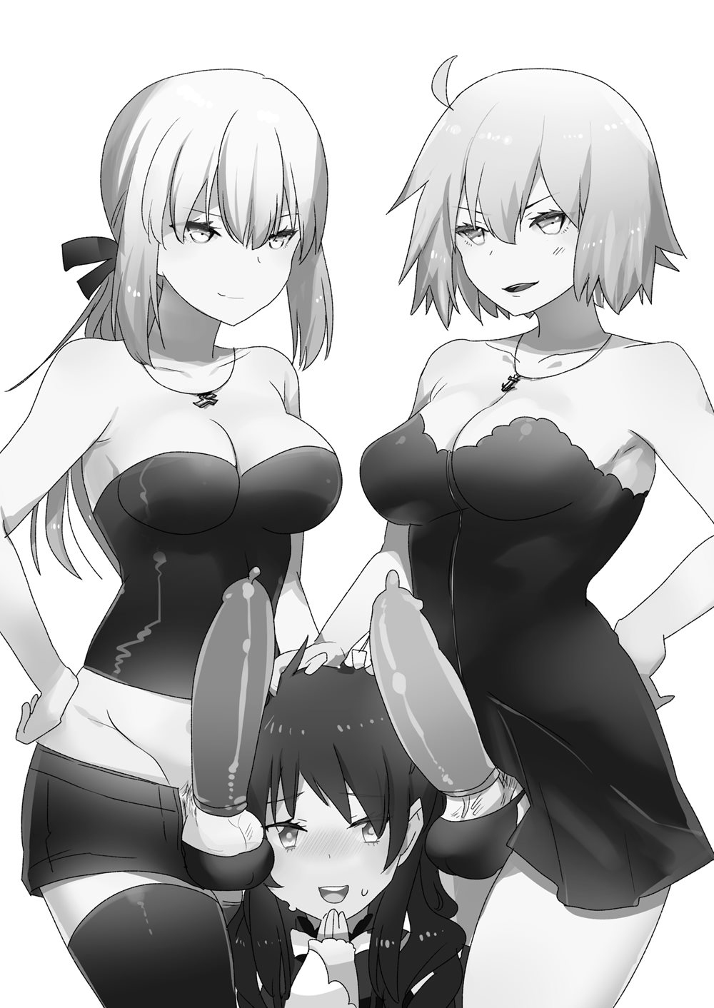 Futanari Alter-tachi ni Josou Shita Ore ga Okasareru Hanashi  Se Travestir Et Se Faire Baiser Par Des Alter Ego Futanari Pour Apprendre Les Plaisirs Dêtre Line Femme     Dig numero d'image 2