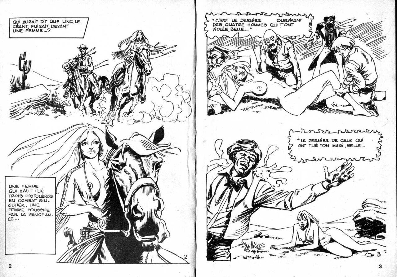 PFA - Eros.BD 14 Belle Star Le dernier des quatre - b Magnum Une fille a disparue numero d'image 1