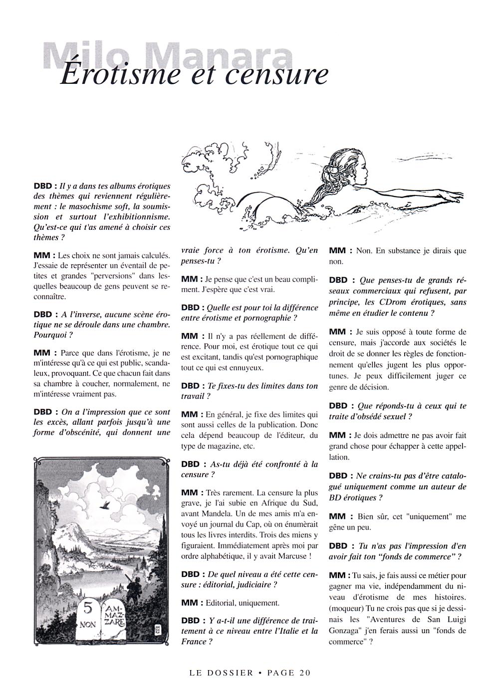 Dossier Manara N°2 numero d'image 22