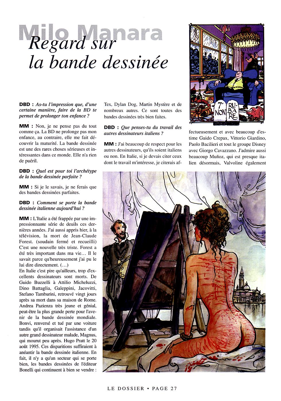 Dossier Manara N°2 numero d'image 29