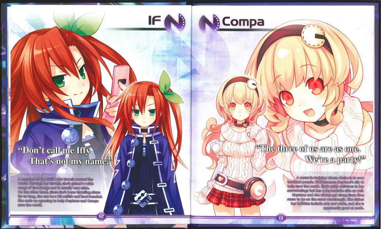 Hyperdimension Neptunia Art Book numero d'image 7