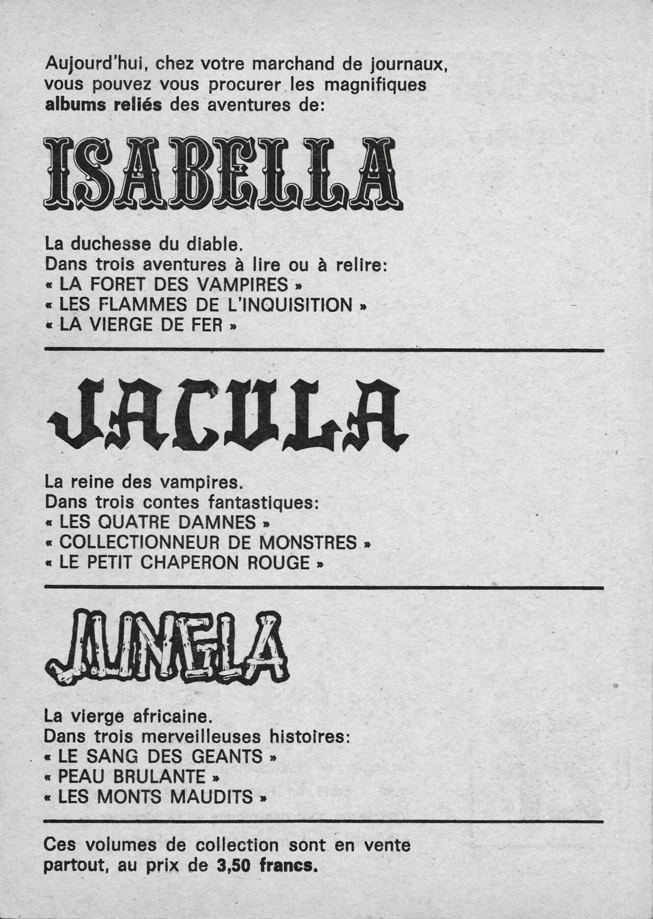 Isabella 046 - Le vice et la passion numero d'image 1