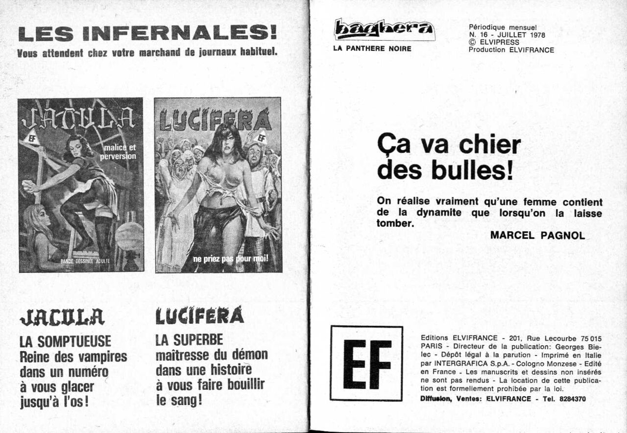 PFA - Elvifrance - Baghera 16 Ça va chiez des bulles numero d'image 1