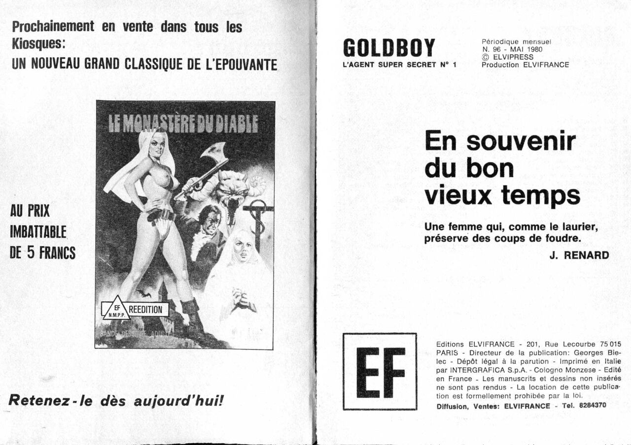 PFA - Goldboy 96 -  En souvenir du bon vieux temps numero d'image 1