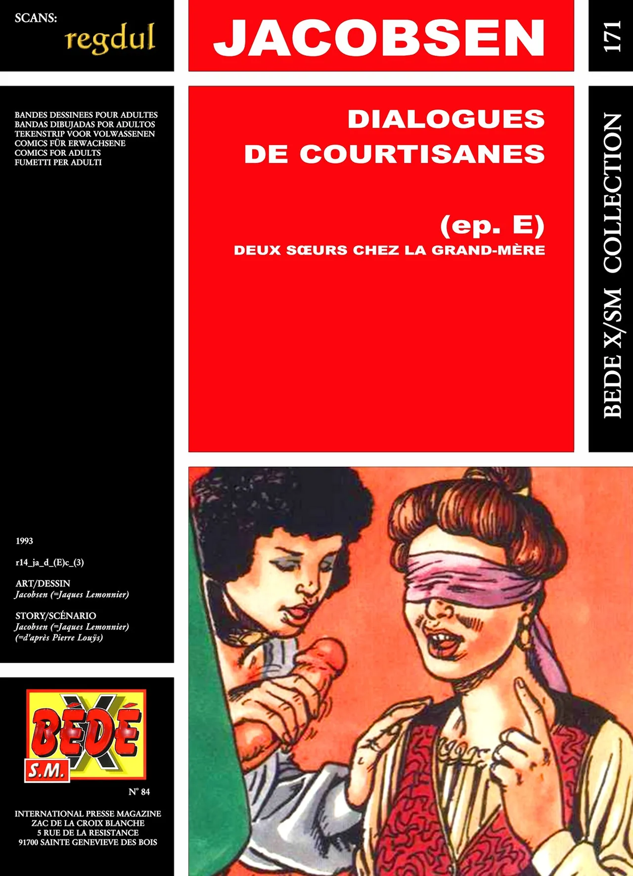 Jacobsen  & Pierre Louys - Dialogues de Courtisanes : Deux soeurs chez la grand-mere