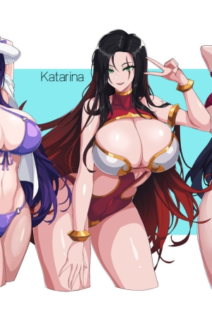 Vous voulez une féllation venant de qui ? Caitlyn, Katarina, Ahri