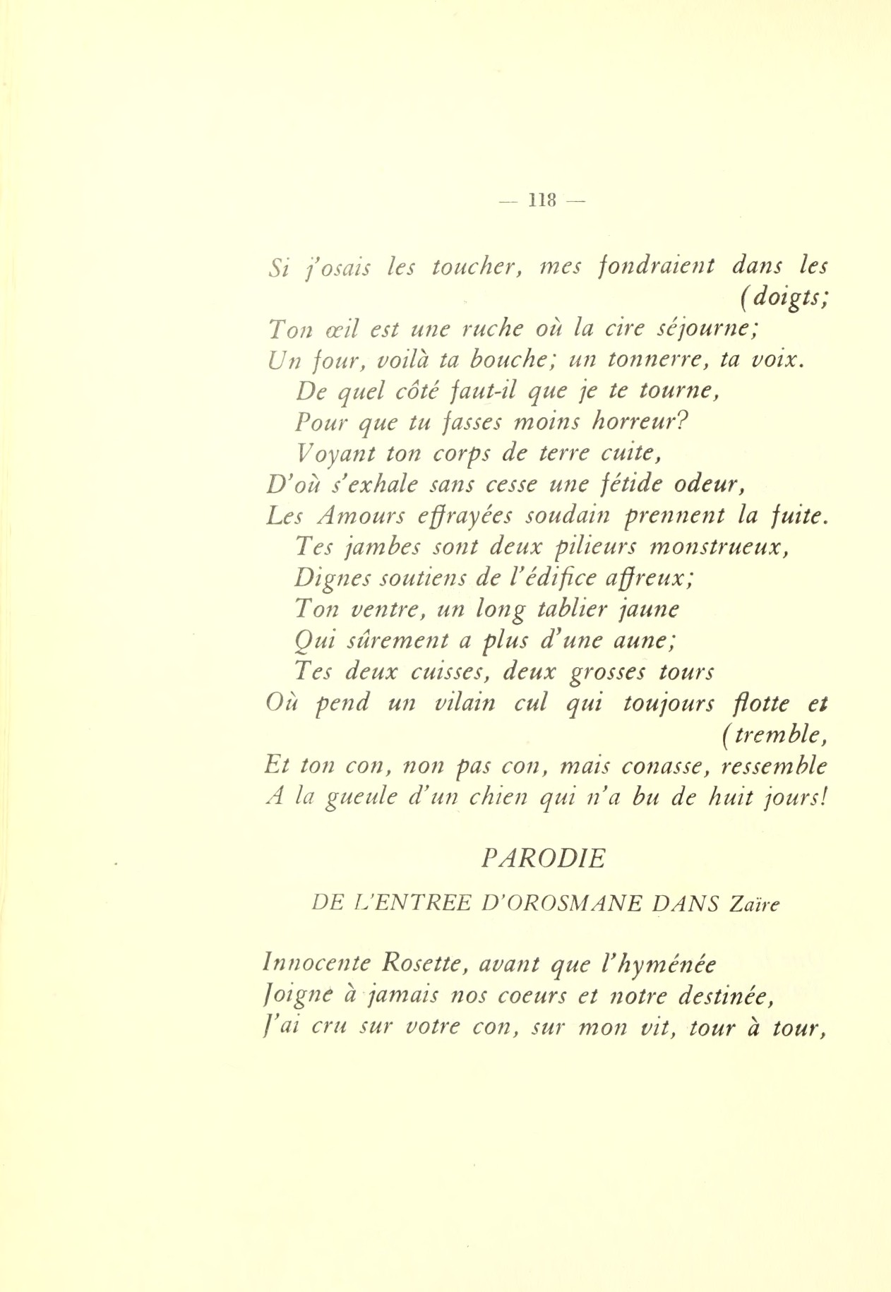 LArétin français : par un membre de lAcadémie des dames ... Sur la copie à Londres, 1782 numero d'image 127