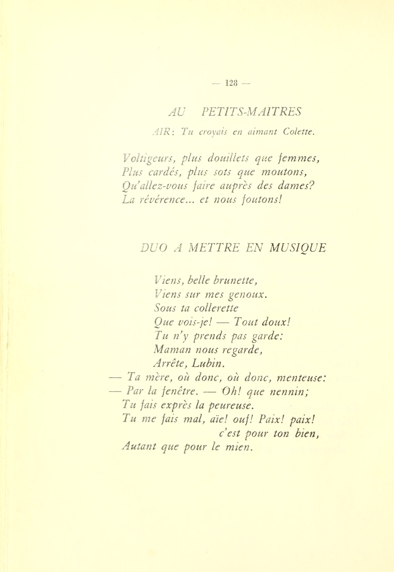 LArétin français : par un membre de lAcadémie des dames ... Sur la copie à Londres, 1782 numero d'image 137