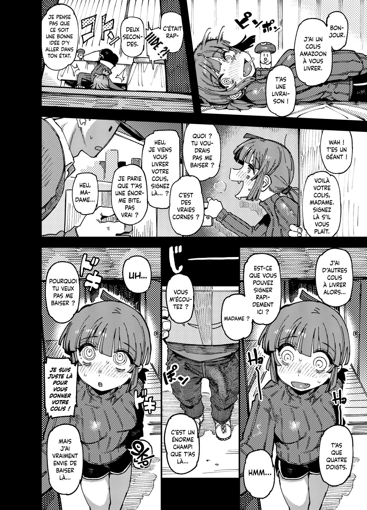 Ie ga Shike Sugite Haete Kita Genkaku Yuuhatsu Kinoko wo Gosyoku Shite Hatsujyou Shita Ato no Are ya Kore numero d'image 8