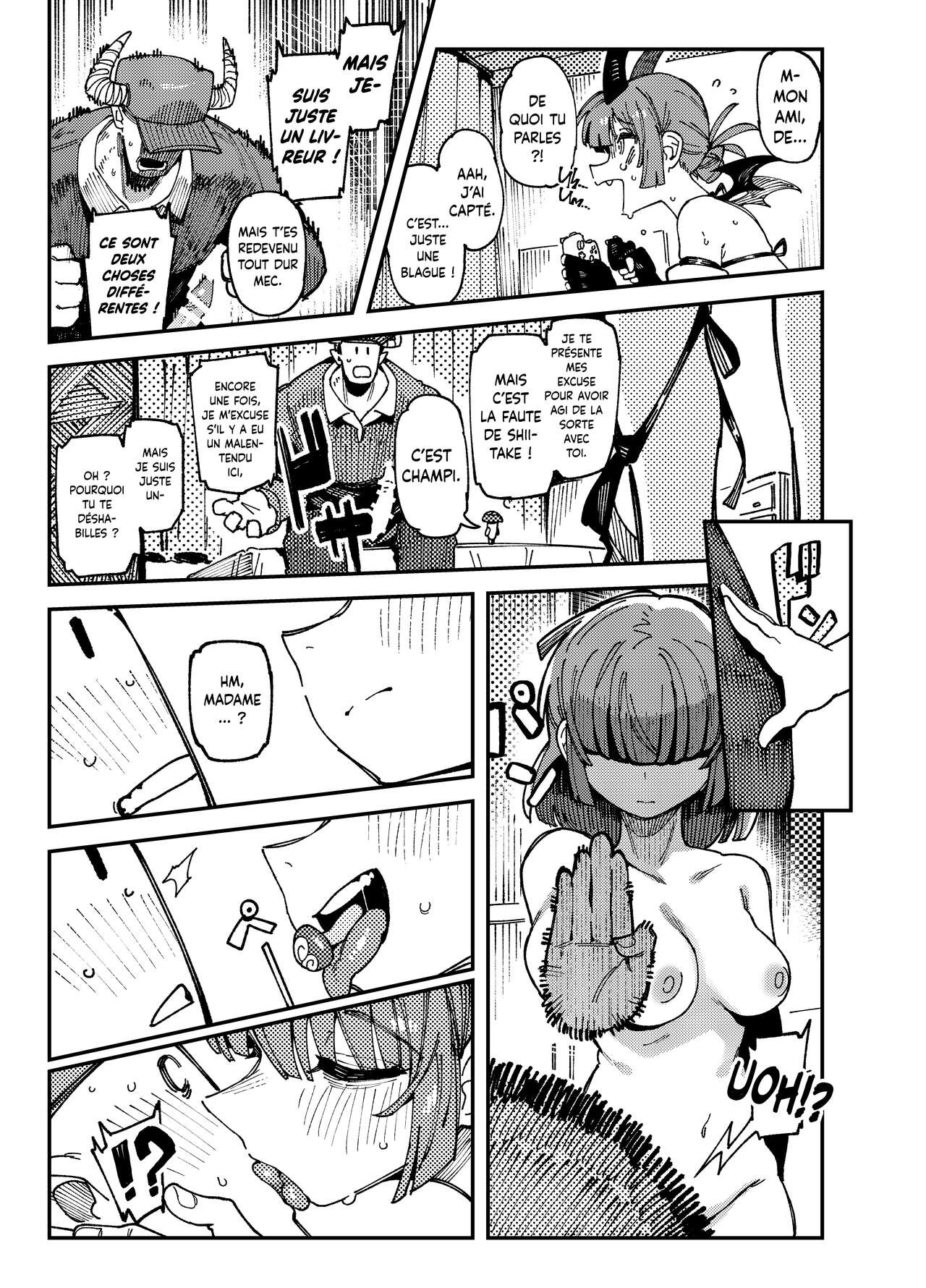 Ie ga Shike Sugite Haete Kita Genkaku Yuuhatsu Kinoko wo Gosyoku Shite Hatsujyou Shita Ato no Are ya Kore numero d'image 36