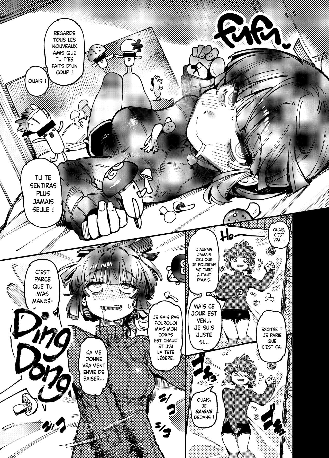 Ie ga Shike Sugite Haete Kita Genkaku Yuuhatsu Kinoko wo Gosyoku Shite Hatsujyou Shita Ato no Are ya Kore numero d'image 7
