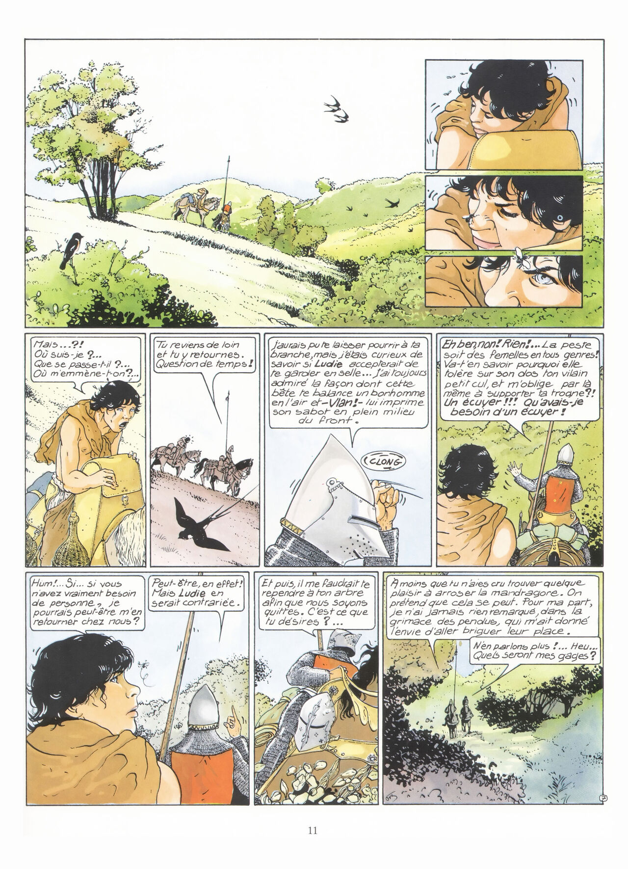 Les compagnons du crépuscule T1 Le sortilège du bois des brumes numero d'image 11