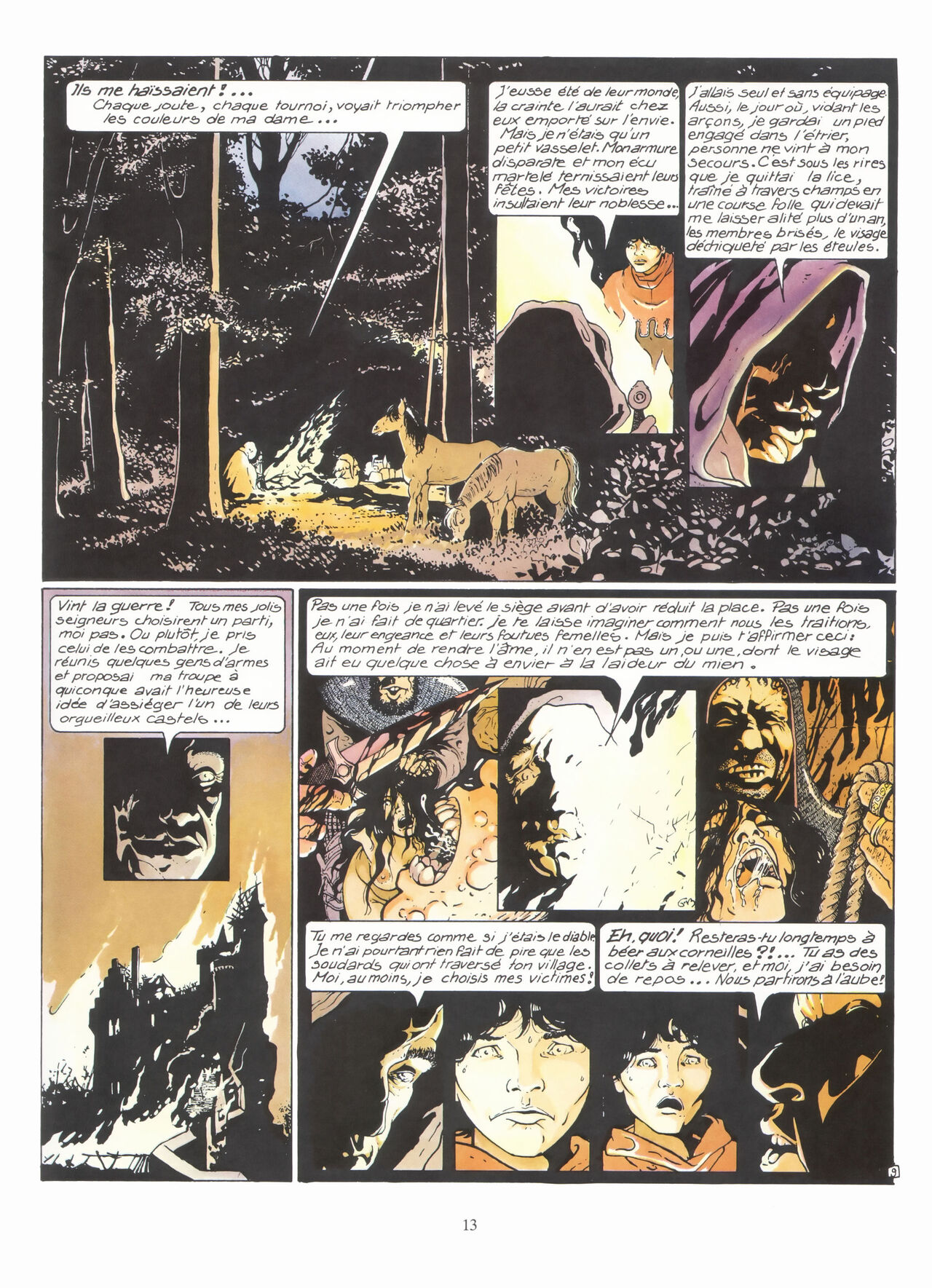 Les compagnons du crépuscule T1 Le sortilège du bois des brumes numero d'image 13