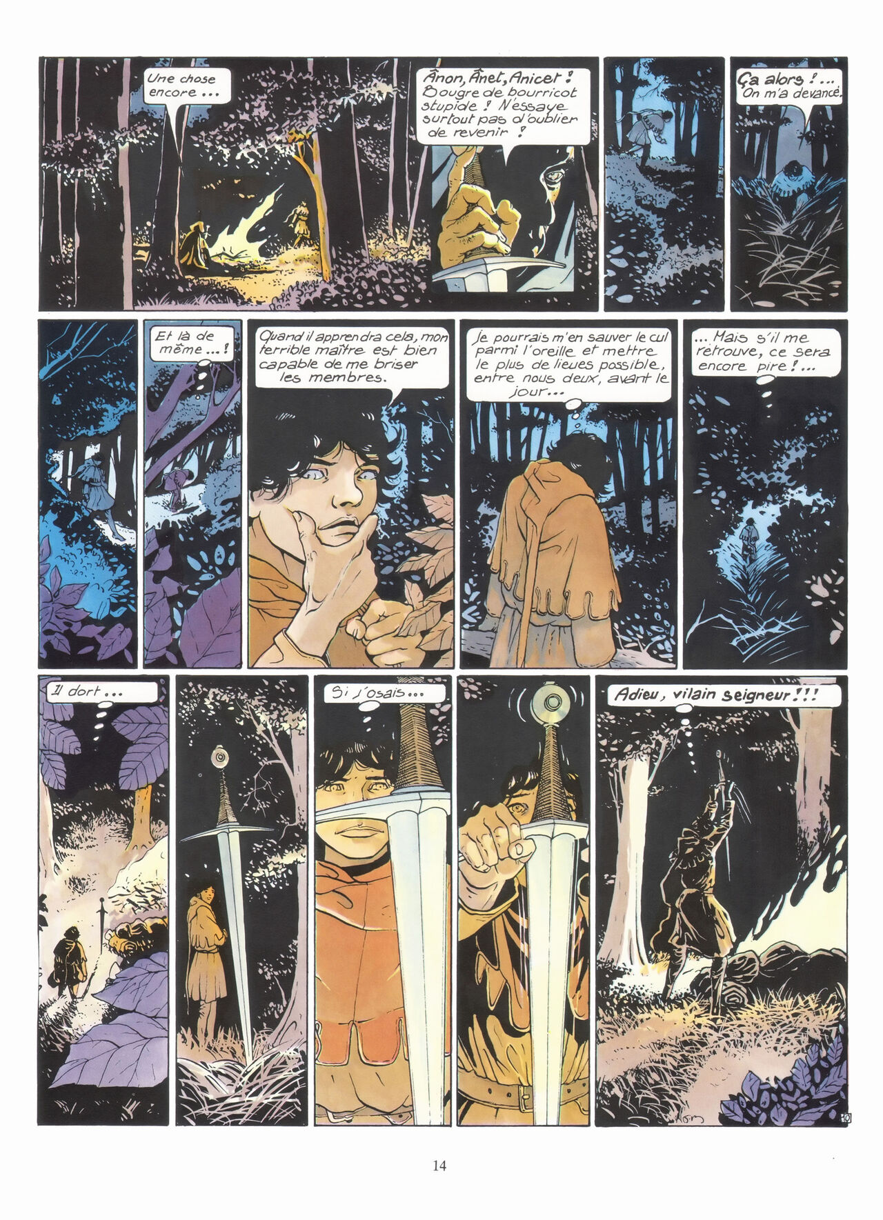 Les compagnons du crépuscule T1 Le sortilège du bois des brumes numero d'image 14