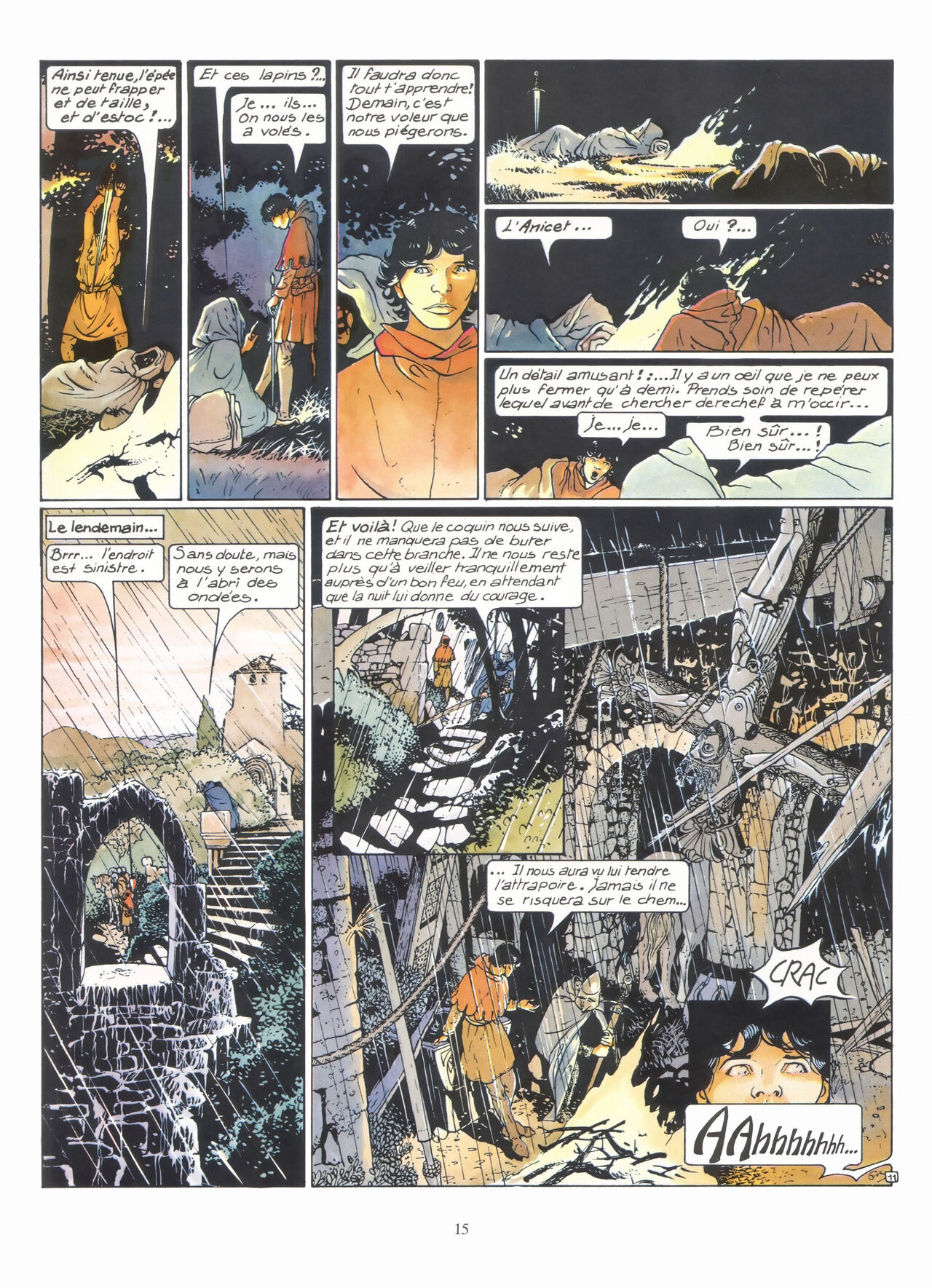 Les compagnons du crépuscule T1 Le sortilège du bois des brumes numero d'image 15