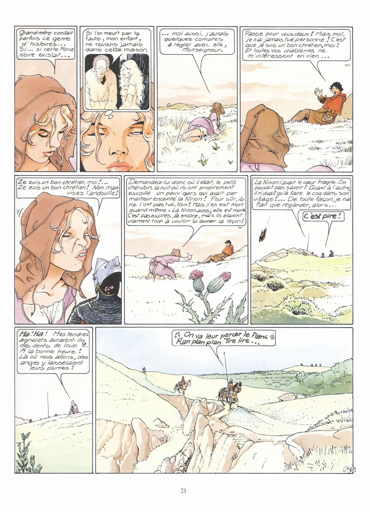 Les compagnons du crépuscule T1 Le sortilège du bois des brumes numero d'image 21