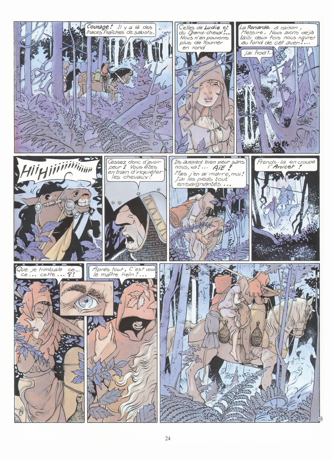 Les compagnons du crépuscule T1 Le sortilège du bois des brumes numero d'image 24