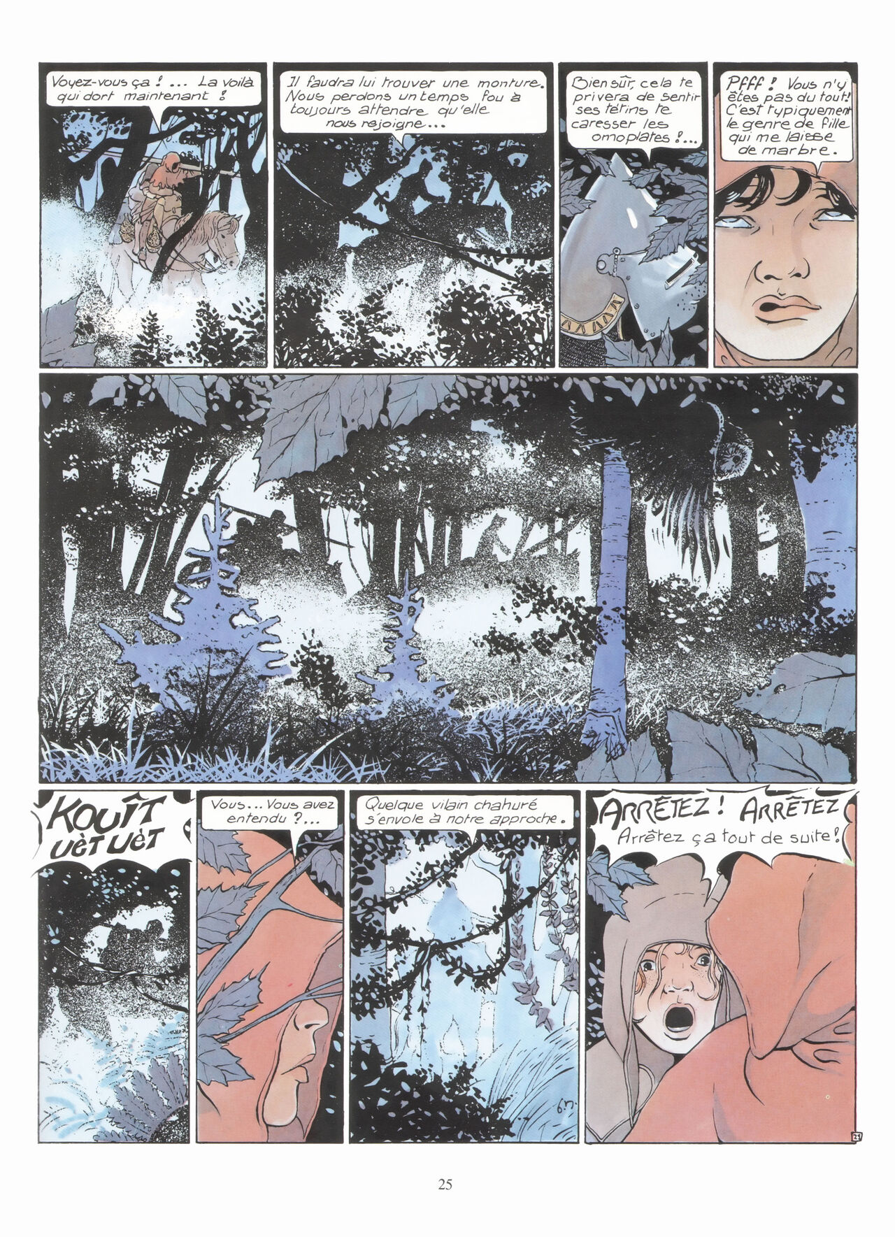 Les compagnons du crépuscule T1 Le sortilège du bois des brumes numero d'image 25