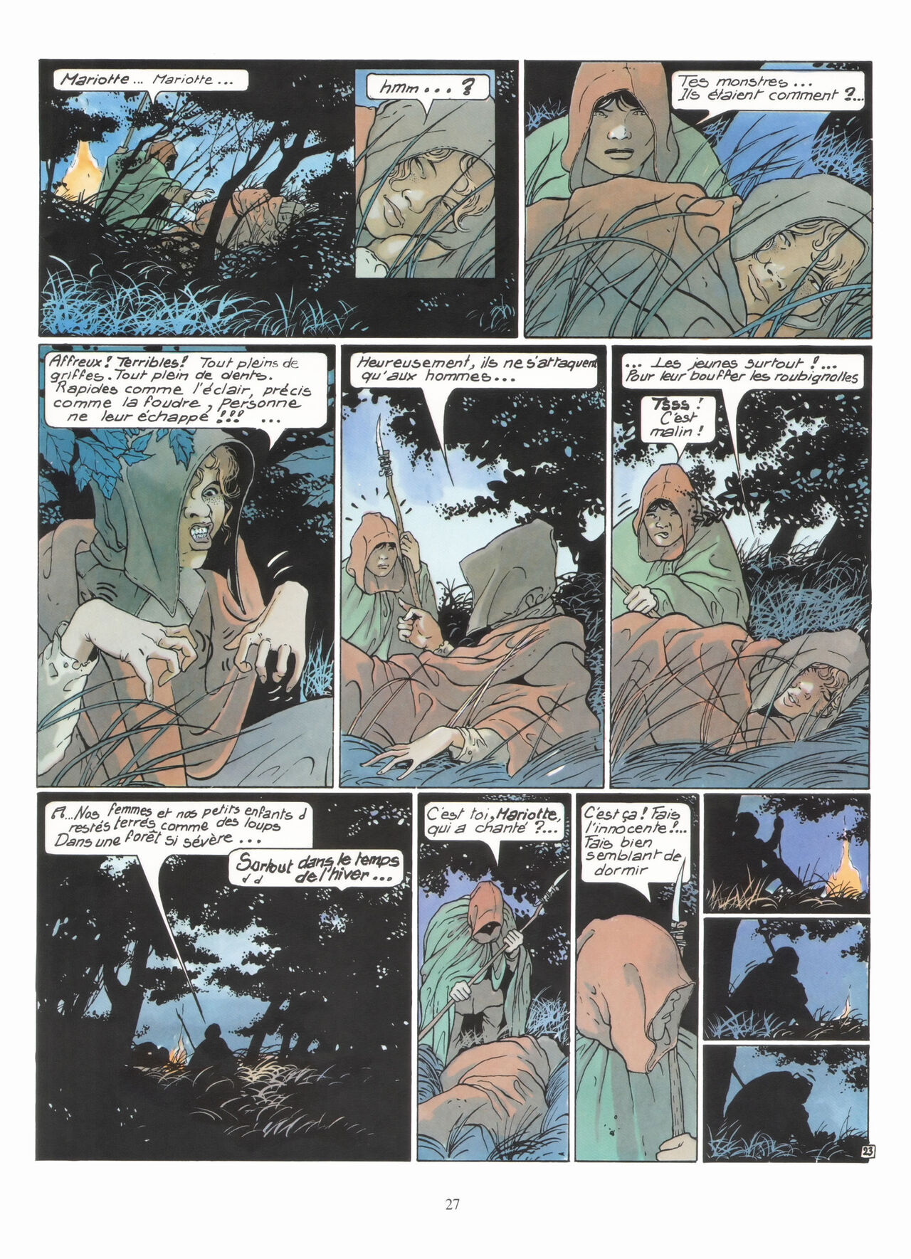 Les compagnons du crépuscule T1 Le sortilège du bois des brumes numero d'image 27