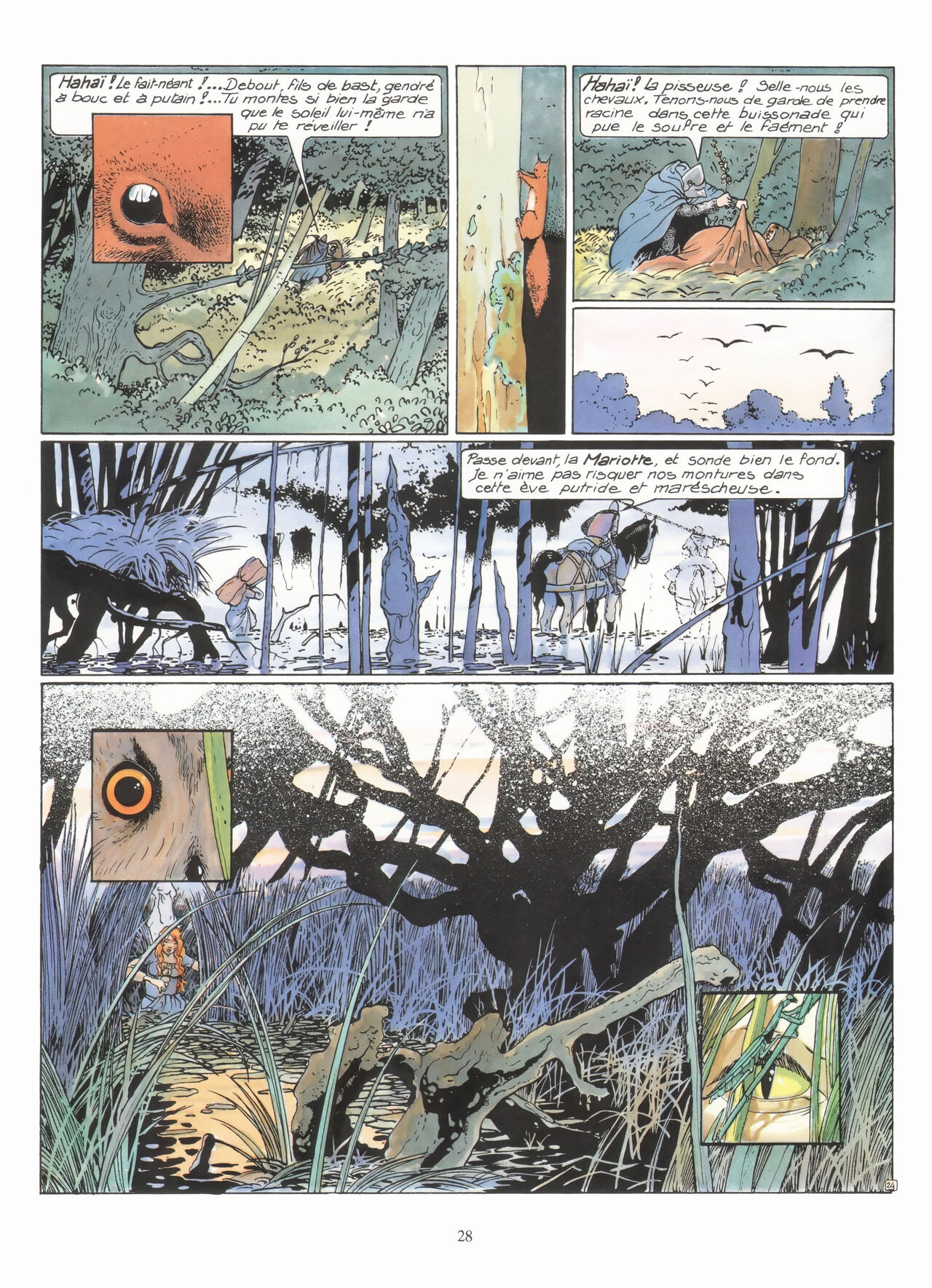 Les compagnons du crépuscule T1 Le sortilège du bois des brumes numero d'image 28