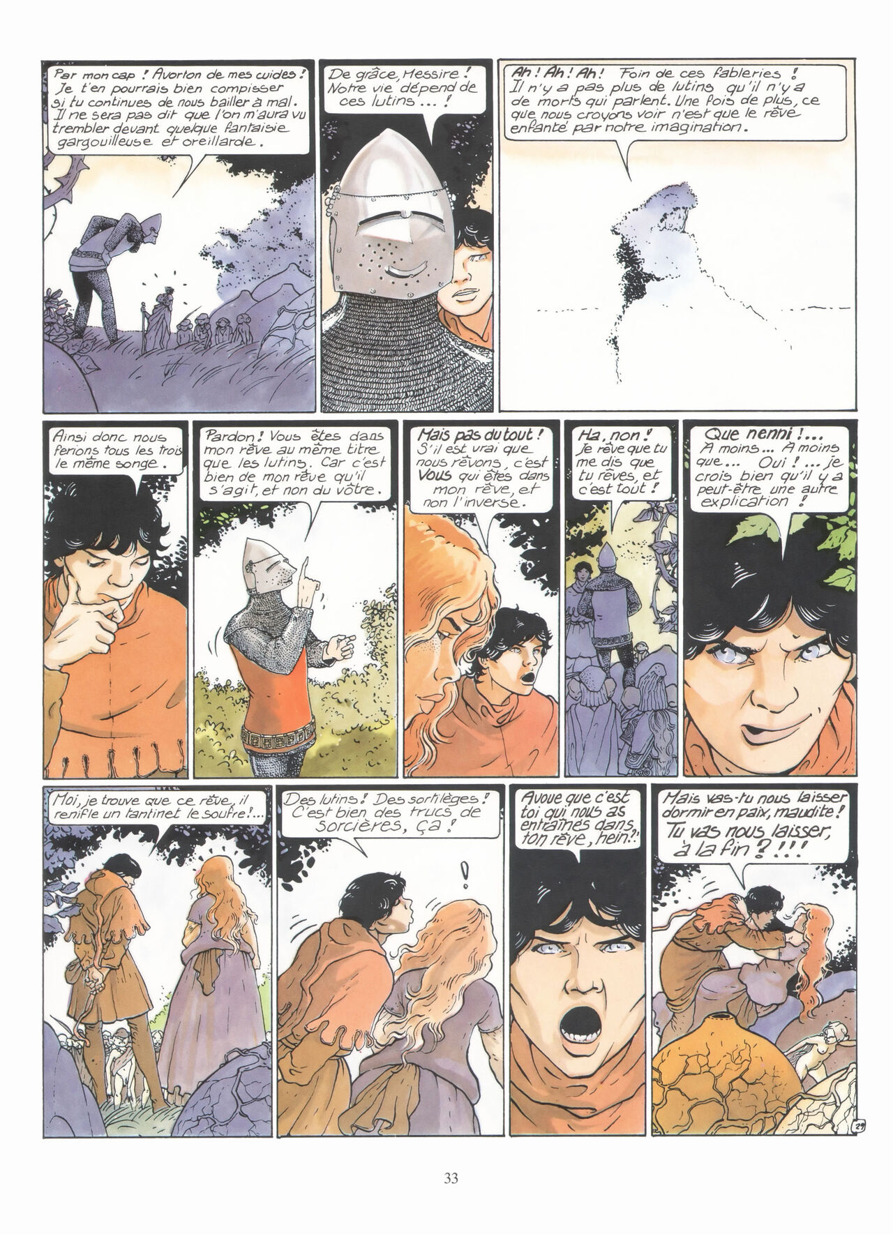 Les compagnons du crépuscule T1 Le sortilège du bois des brumes numero d'image 33