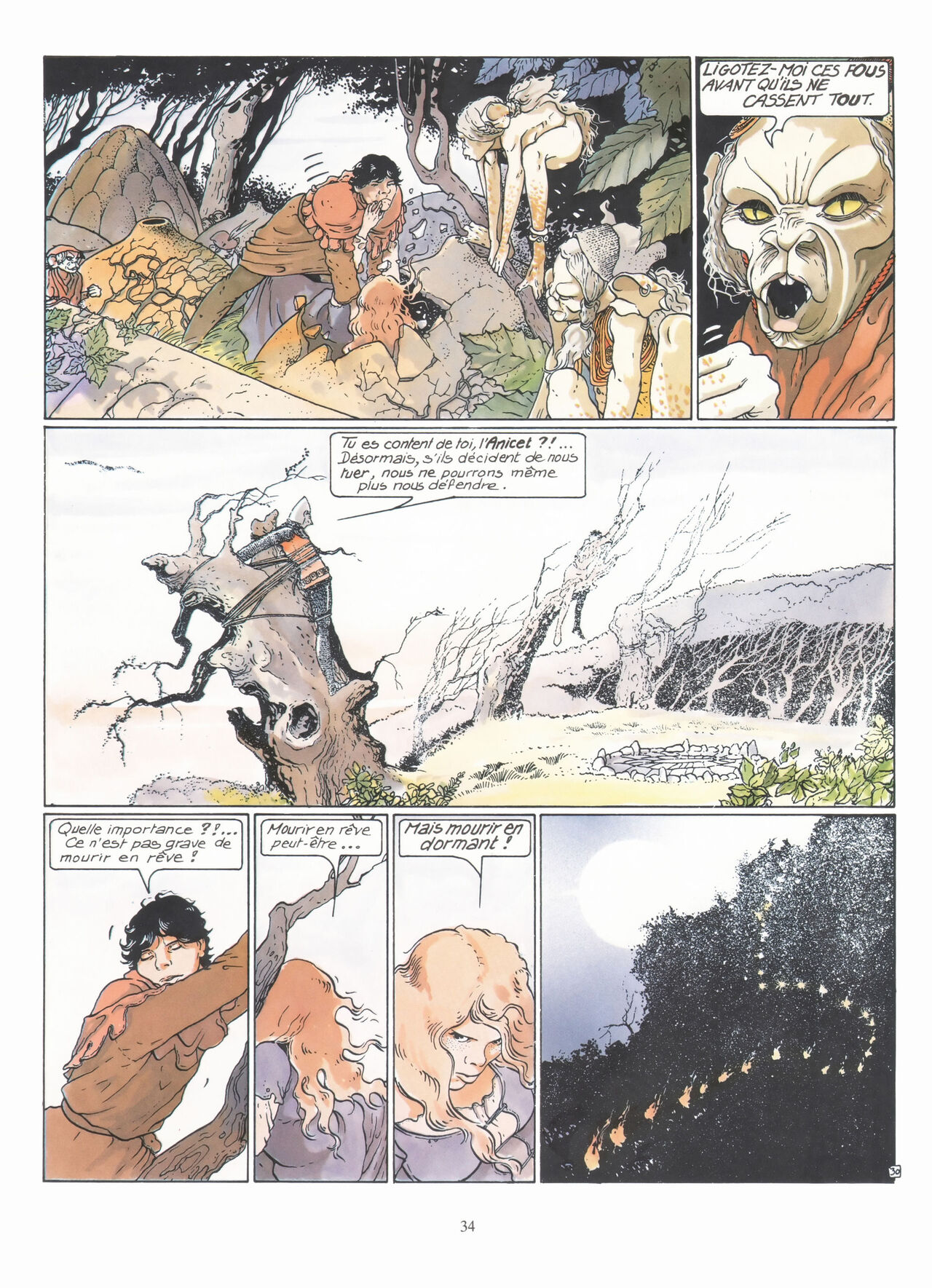 Les compagnons du crépuscule T1 Le sortilège du bois des brumes numero d'image 34