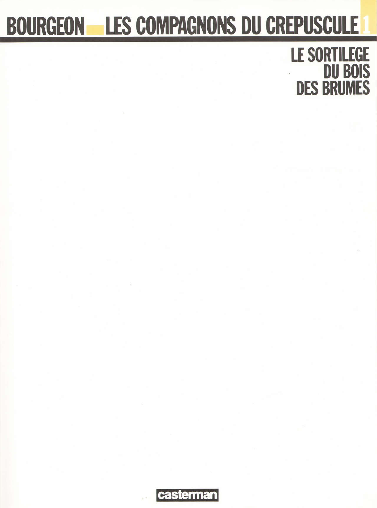 Les compagnons du crépuscule T1 Le sortilège du bois des brumes numero d'image 3