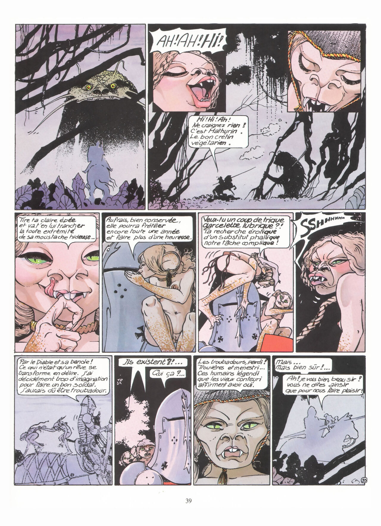 Les compagnons du crépuscule T1 Le sortilège du bois des brumes numero d'image 39