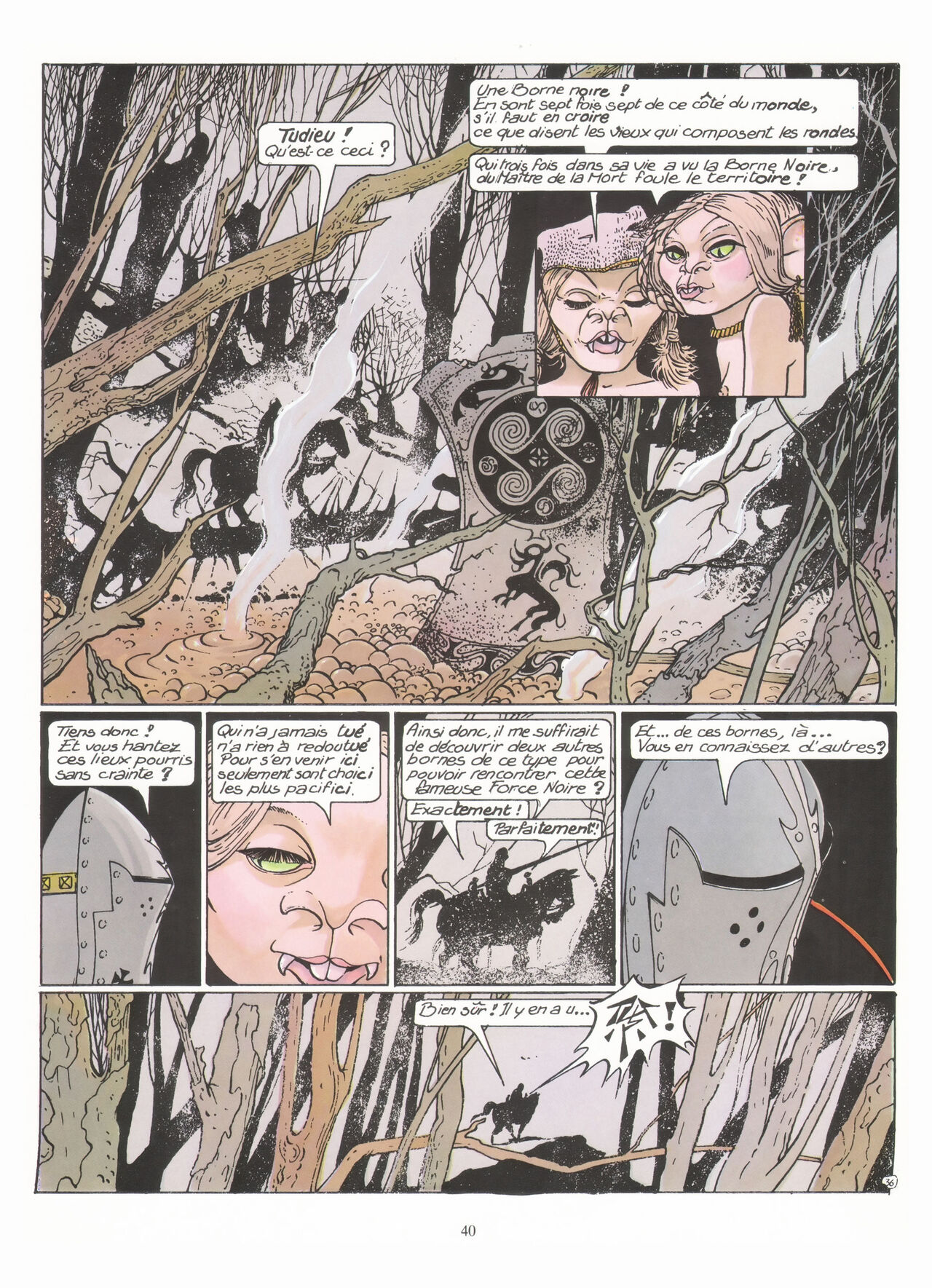 Les compagnons du crépuscule T1 Le sortilège du bois des brumes numero d'image 40