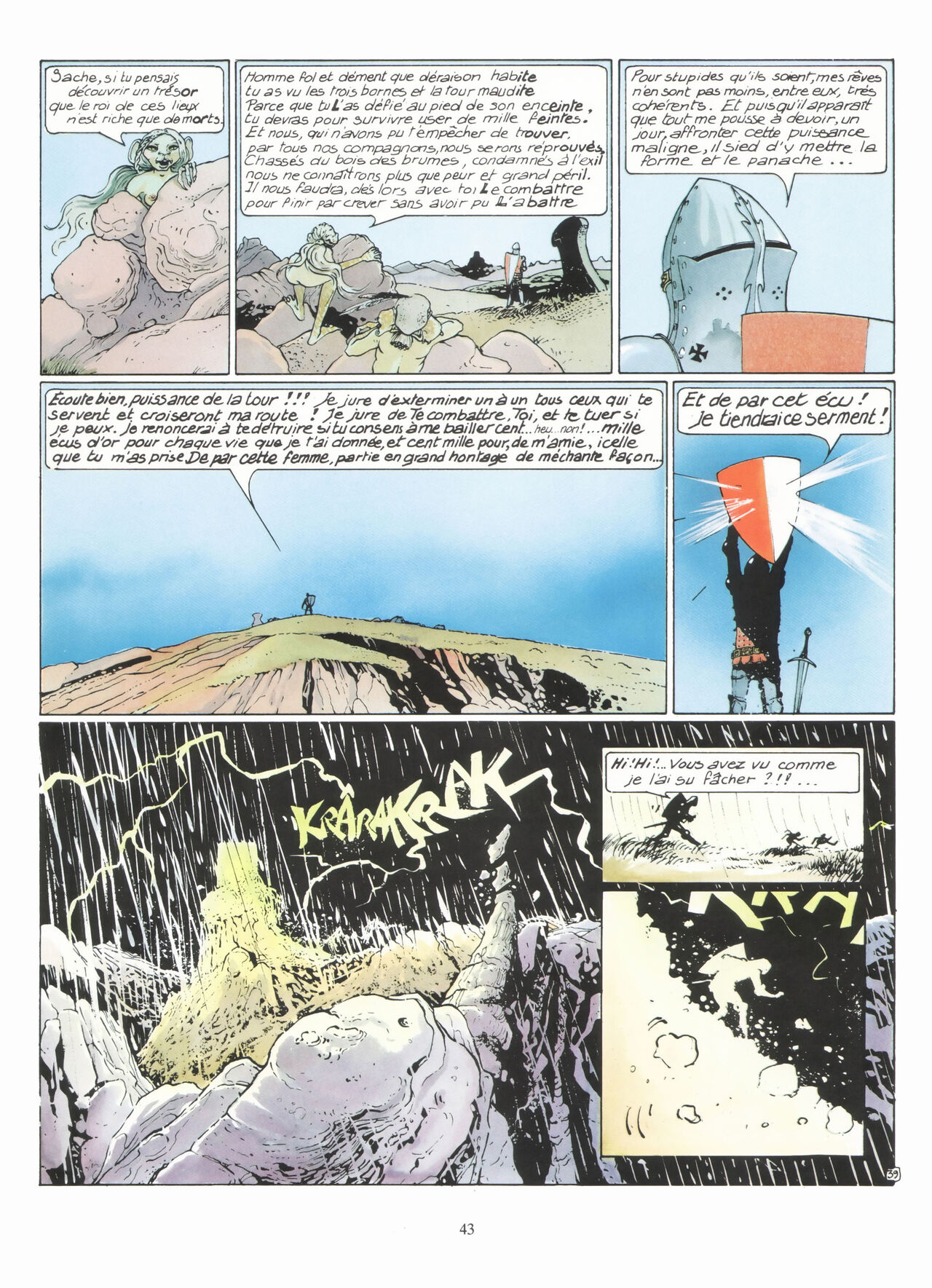 Les compagnons du crépuscule T1 Le sortilège du bois des brumes numero d'image 43