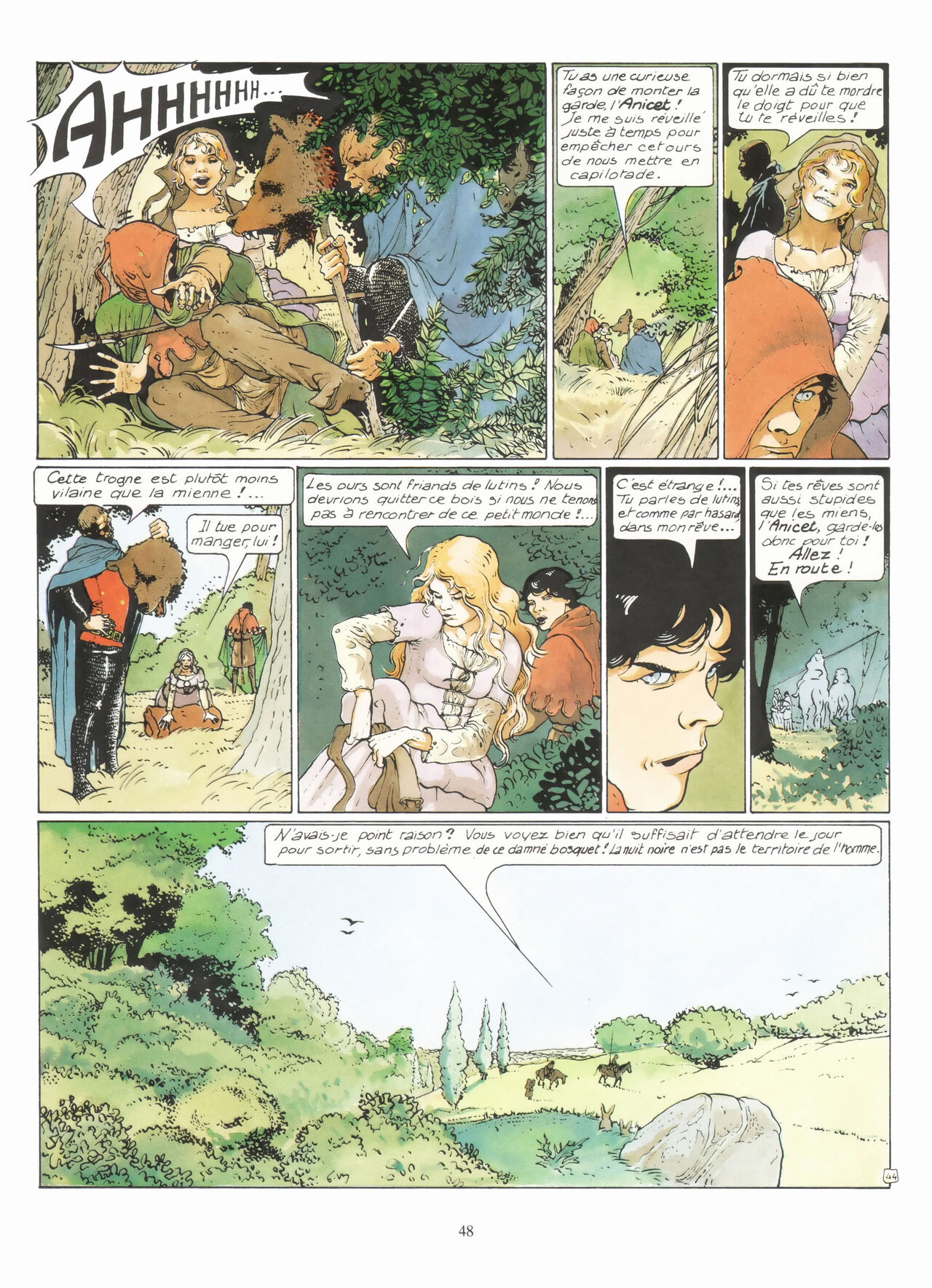 Les compagnons du crépuscule T1 Le sortilège du bois des brumes numero d'image 48