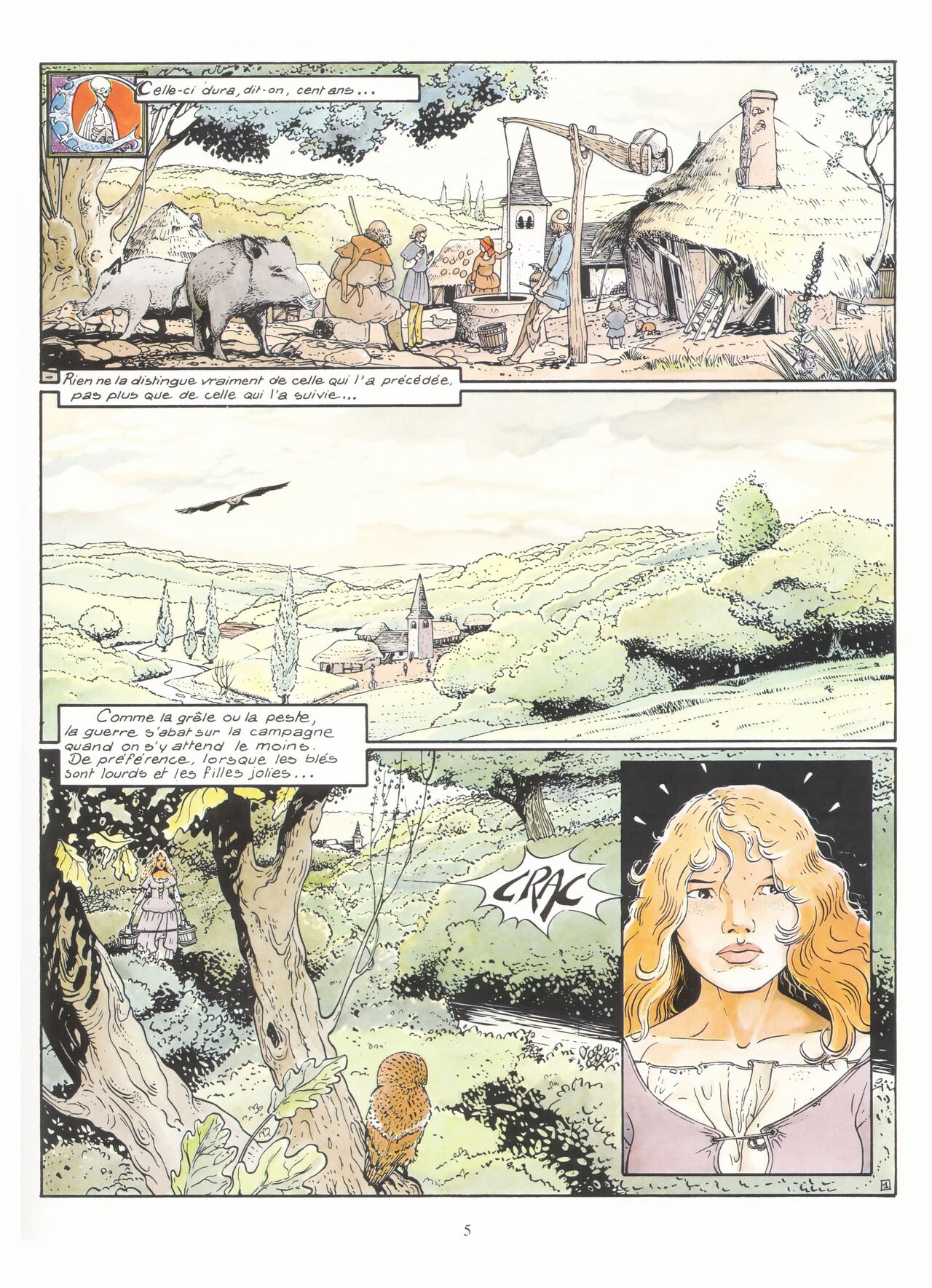 Les compagnons du crépuscule T1 Le sortilège du bois des brumes numero d'image 5